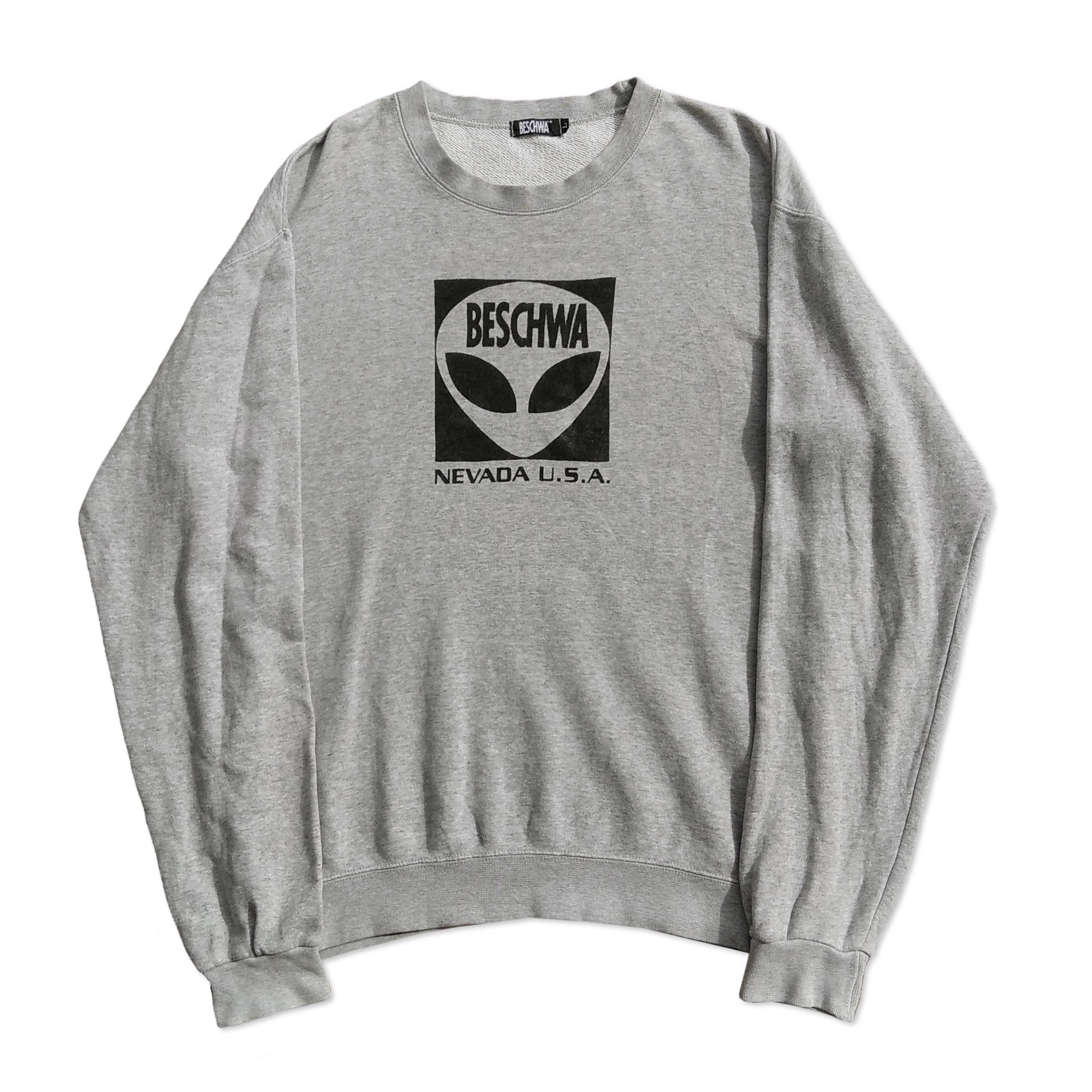 Alien Workshop × Hook-Ups Vintage 90s BESCHWA Alien Workshop Grey