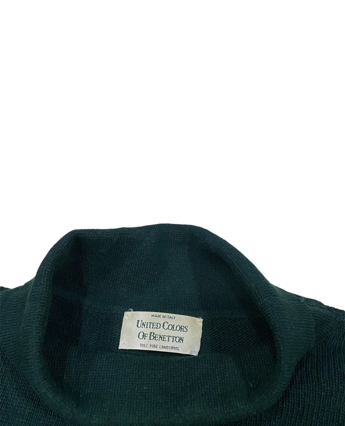Vintage crewneck united colours benetton lambswool knitwear Sweaters Knitwear