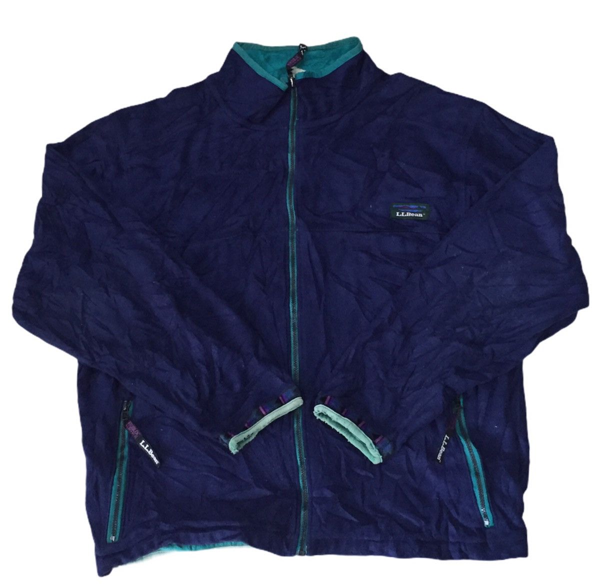 Vintage Distressed L.L Bean Fleece patagonia inspired