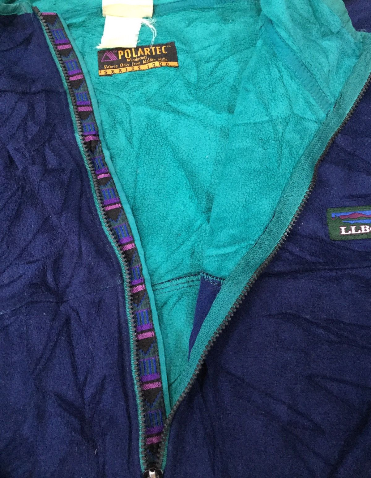 L.L. Bean × Vintage Vintage Distressed L.L Bean Fleece patagonia inspired Size US L / EU 52-54 / 3 - 5 Thumbnail