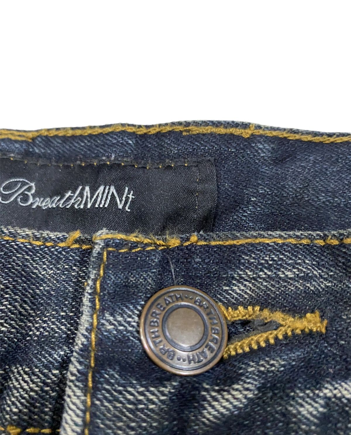 Japanese Brand Tornado Flare japan punk distressed jean Brth Breath Pant Size US 32 / EU 48 - 12 Thumbnail
