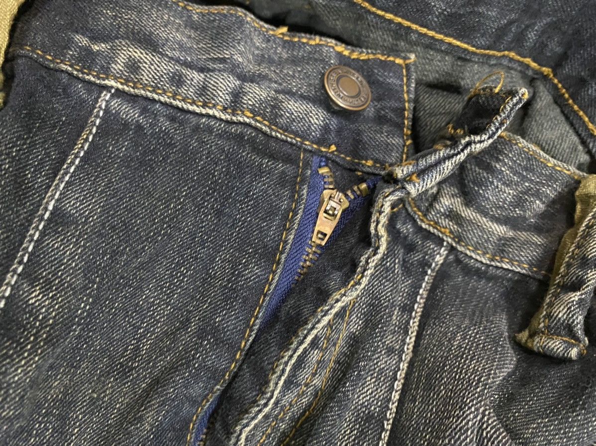 Japanese Brand Tornado Flare japan punk distressed jean Brth Breath Pant Size US 32 / EU 48 - 18 Thumbnail
