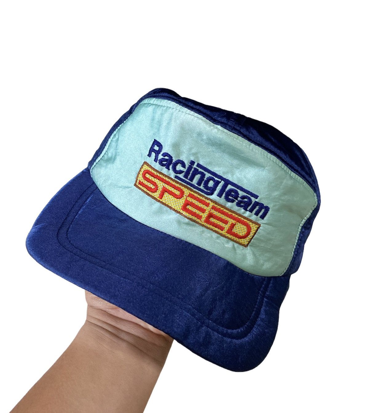 Vintage Vintage rare Racing Speed Trucker cap with ear Size ONE SIZE - 3 Thumbnail