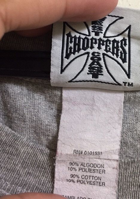 Harley Davidson × West Coast Choppers Vintage West Coast Choppers ride sleeveless Shirt Size US L / EU 52-54 / 3 - 5 Thumbnail