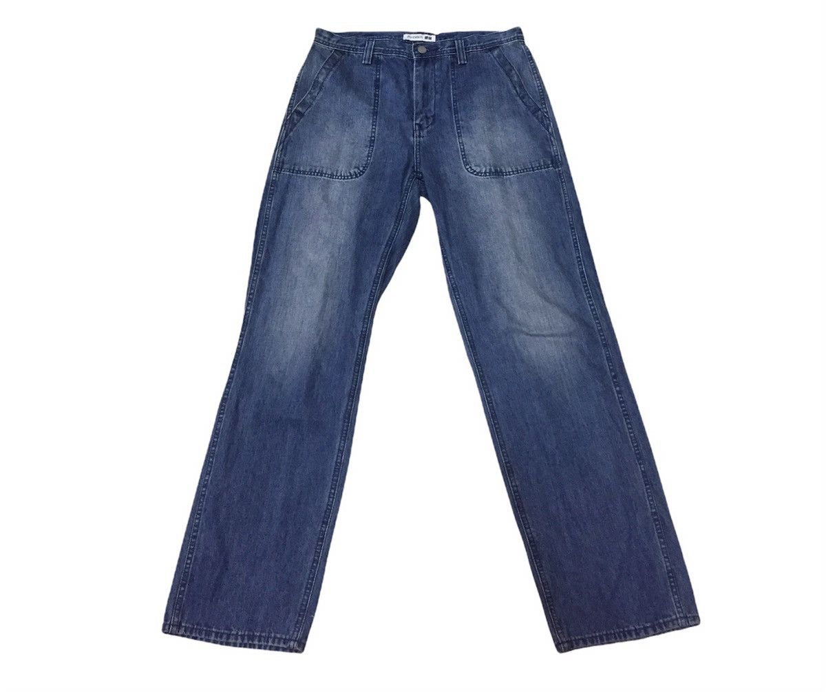 Designer × JW Anderson Flare Designer JW Anderson Nice Jean Denim Pant Size US 32 / EU 48 - 1 Thumbnail