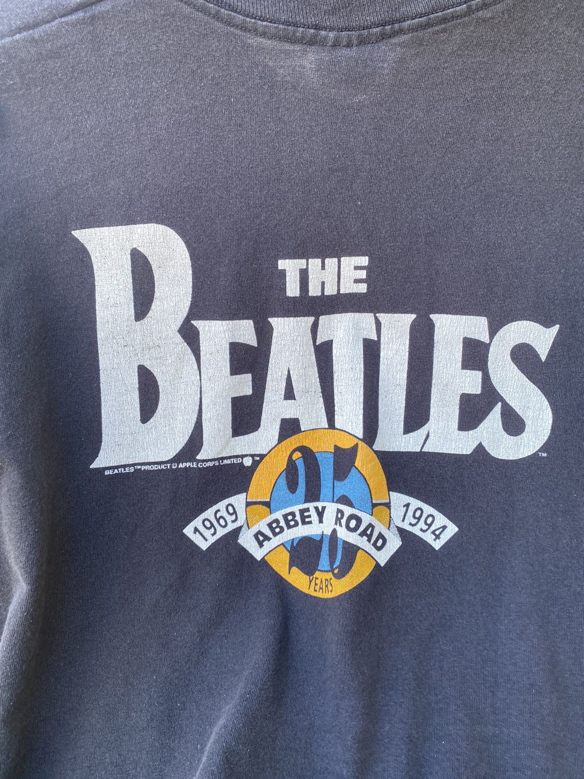 Band Tees × Vintage The Beatles 25Year Abbey Road Apple Corps Limited Tee Size US M / EU 48-50 / 2 - 3 Thumbnail