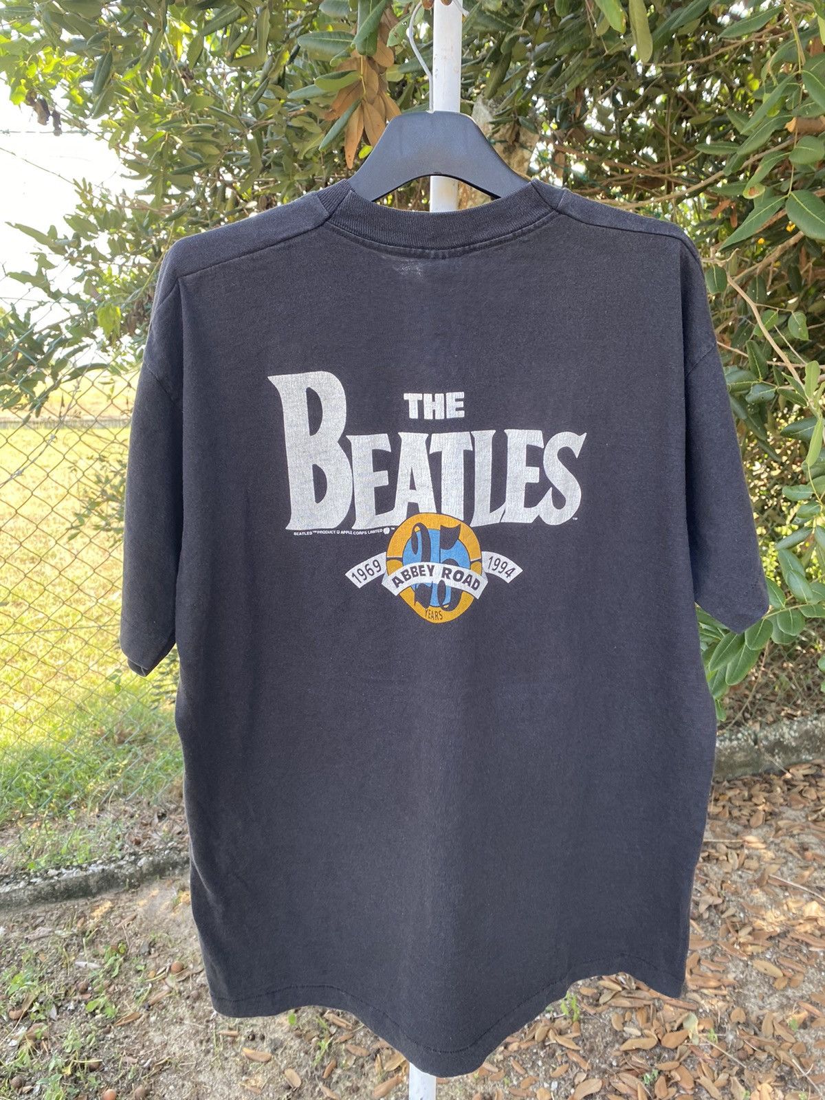 Band Tees × Vintage The Beatles 25Year Abbey Road Apple Corps Limited Tee Size US M / EU 48-50 / 2 - 4 Thumbnail