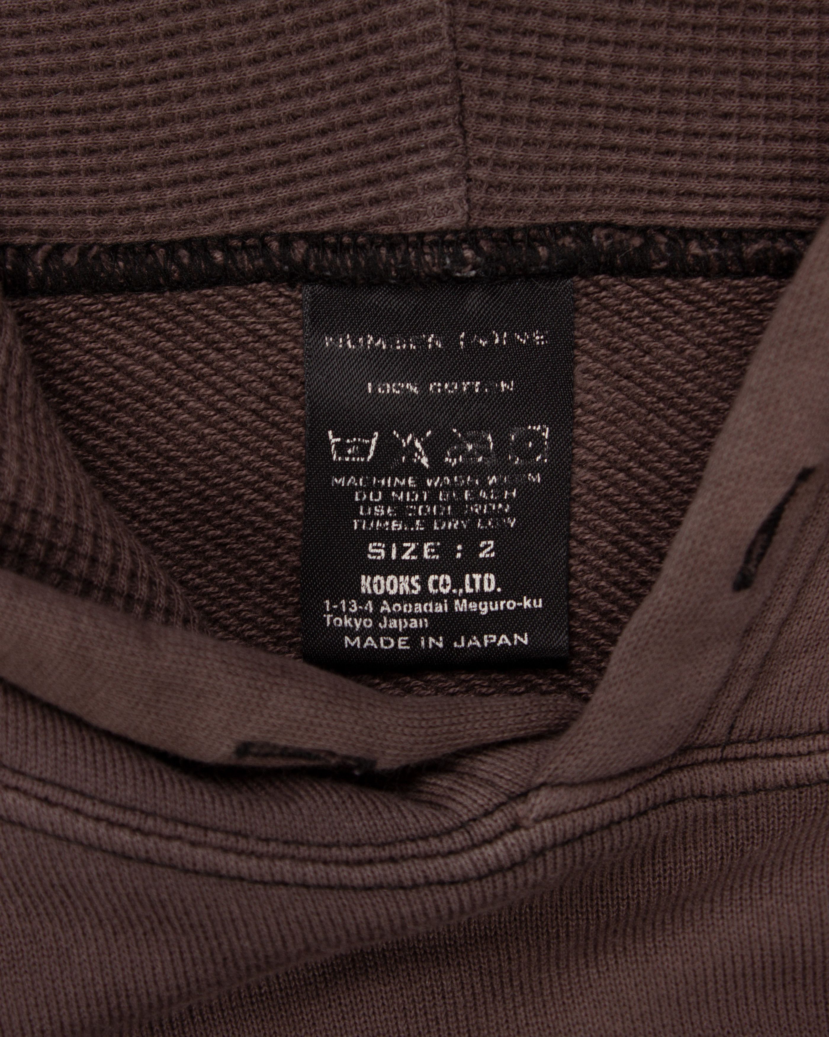 Number (N)ine Number Nine Shield Ripped Shotgun Hoodie NN Size US M / EU 48-50 / 2 - 7 Thumbnail