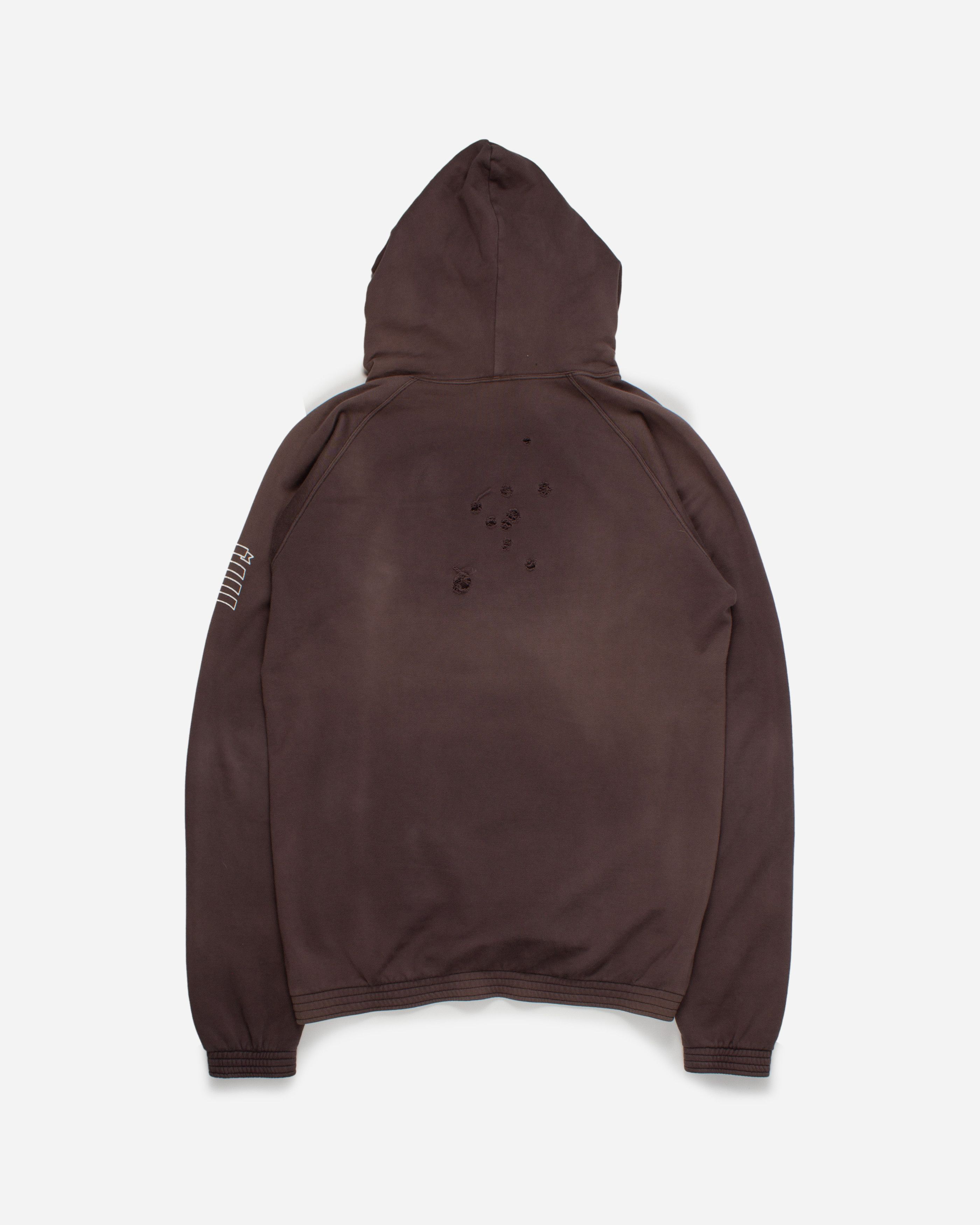 Number (N)ine Number Nine Shield Ripped Shotgun Hoodie NN Size US M / EU 48-50 / 2 - 4 Thumbnail