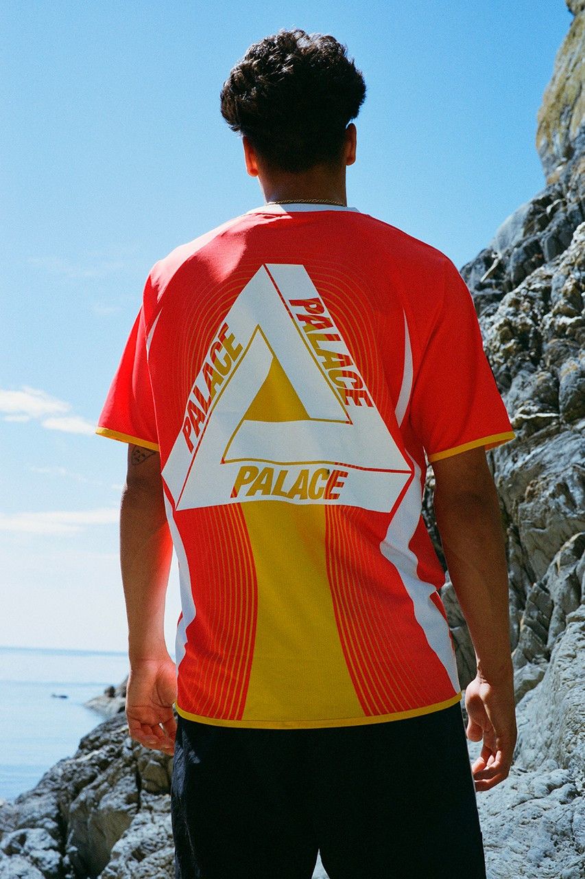 Palace x adidas football shirt hotsell