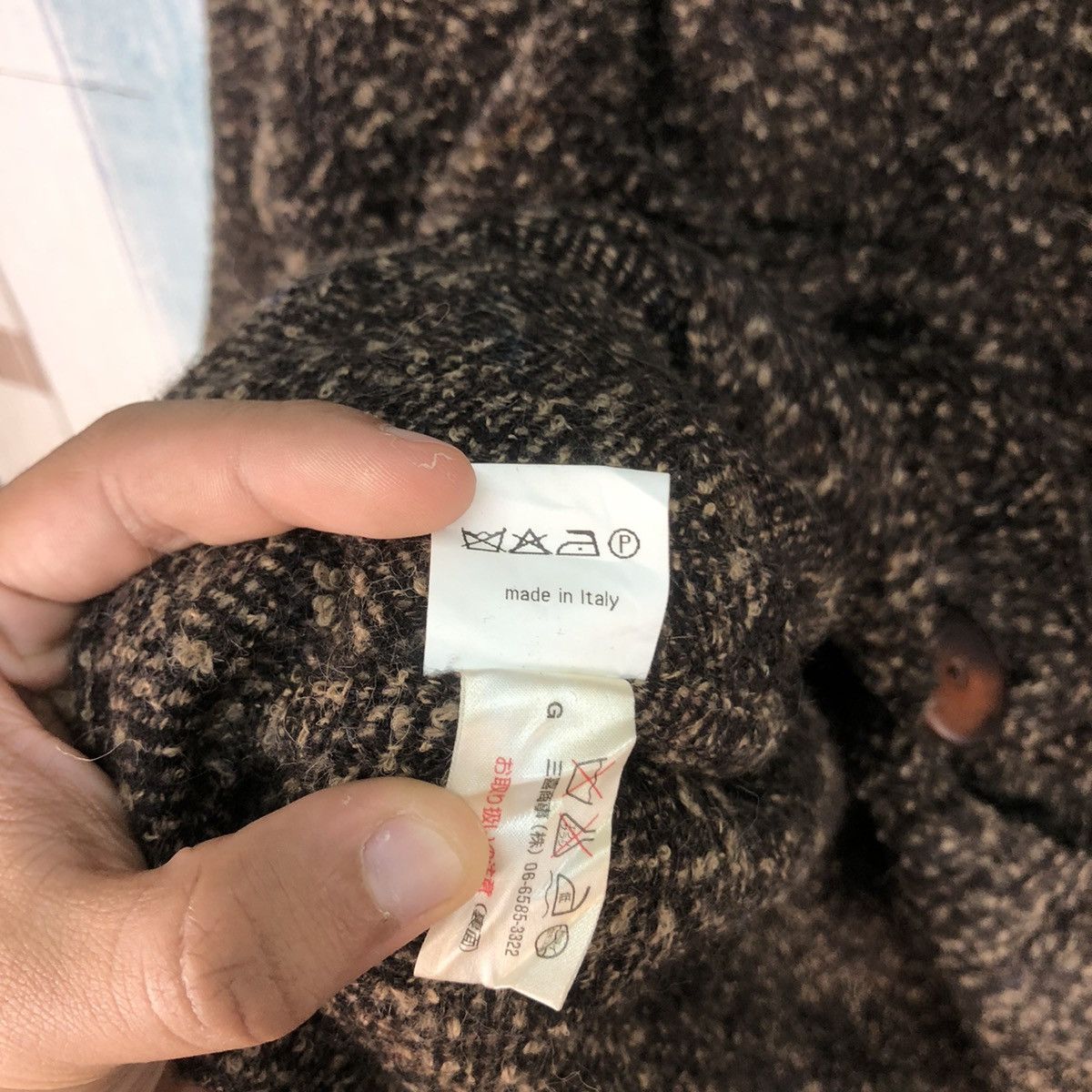 Vintage Vintage Bonfanti Wool Jacket Size L / US 10 / IT 46 - 10 Thumbnail