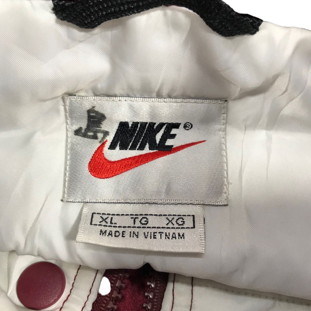 Nike × Vintage Vintage 90s NIKE Big Swoosh Coach Long Jacket Big SwooshLogo Size US XL / EU 56 / 4 - 5 Thumbnail