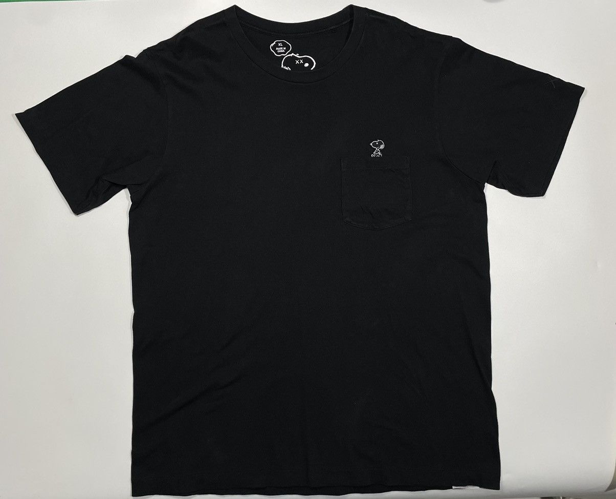 Kaws Vintage Kaws Peanuts shirt Black like new japan streetwear Size US L / EU 52-54 / 3 - 2 Thumbnail