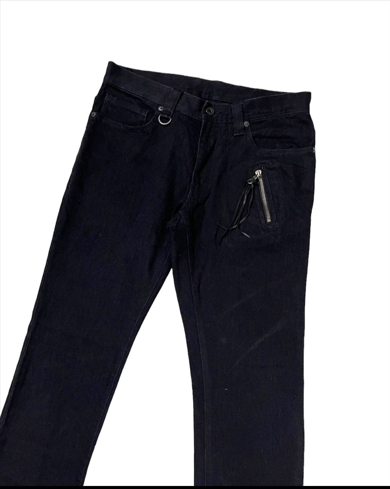 Japanese Brand Tete Homme Black Slim Jeans