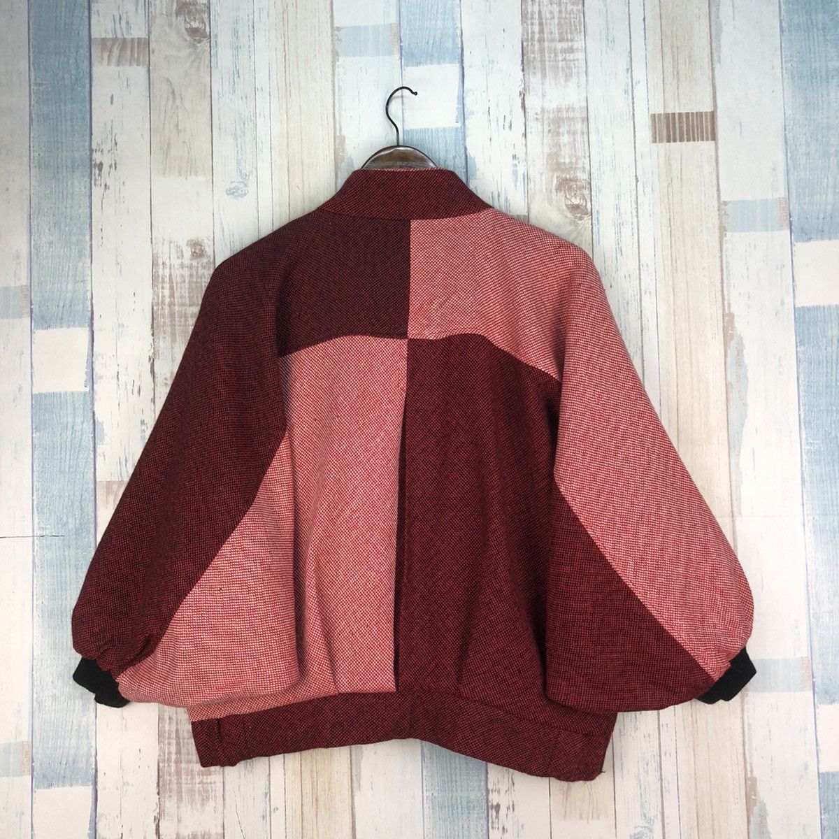 Japanese Brand × Vintage RARE Vintage Japanese Brand Jacket Colour Block Size M / US 6-8 / IT 42-44 - 2 Thumbnail