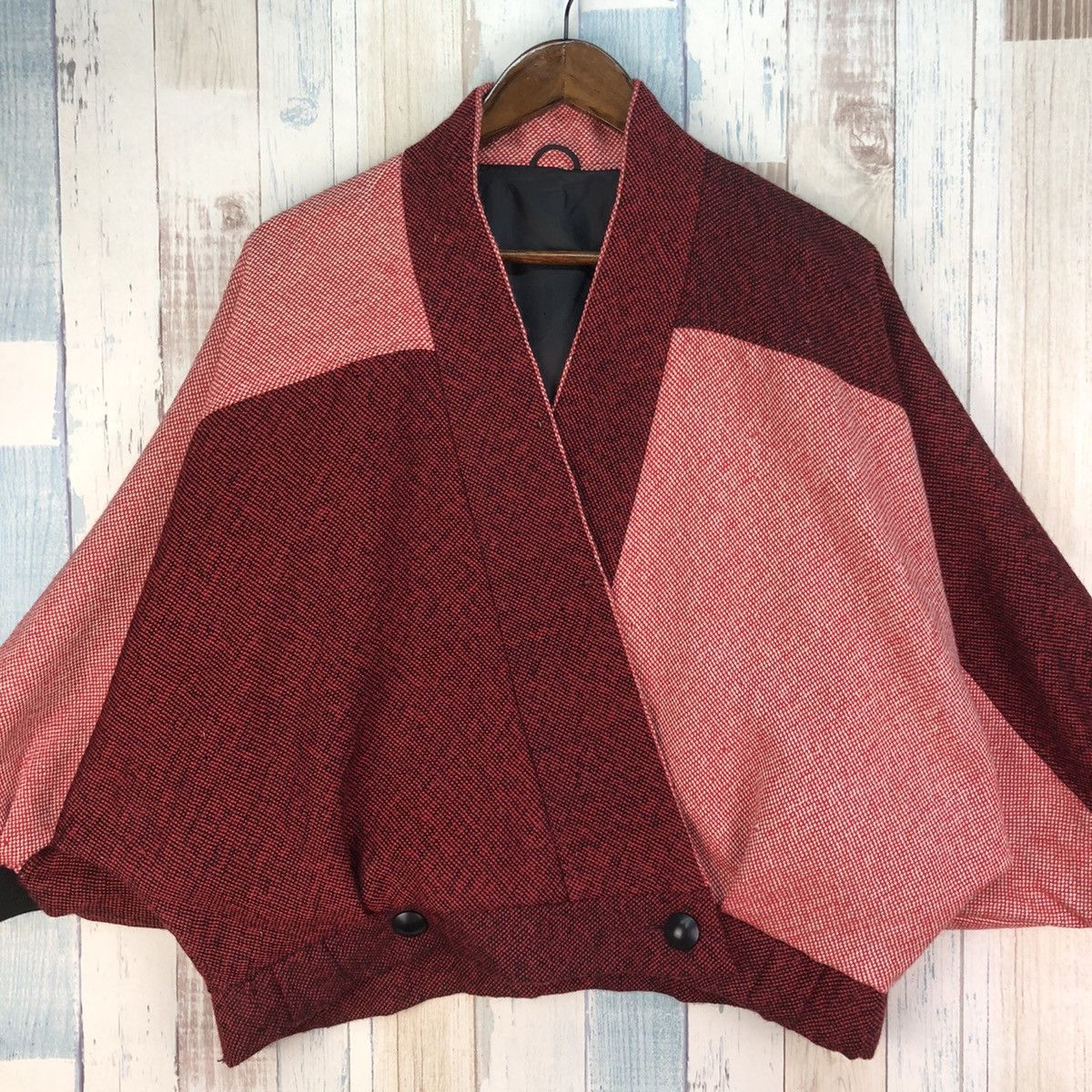 Japanese Brand × Vintage RARE Vintage Japanese Brand Jacket Colour Block Size M / US 6-8 / IT 42-44 - 5 Thumbnail