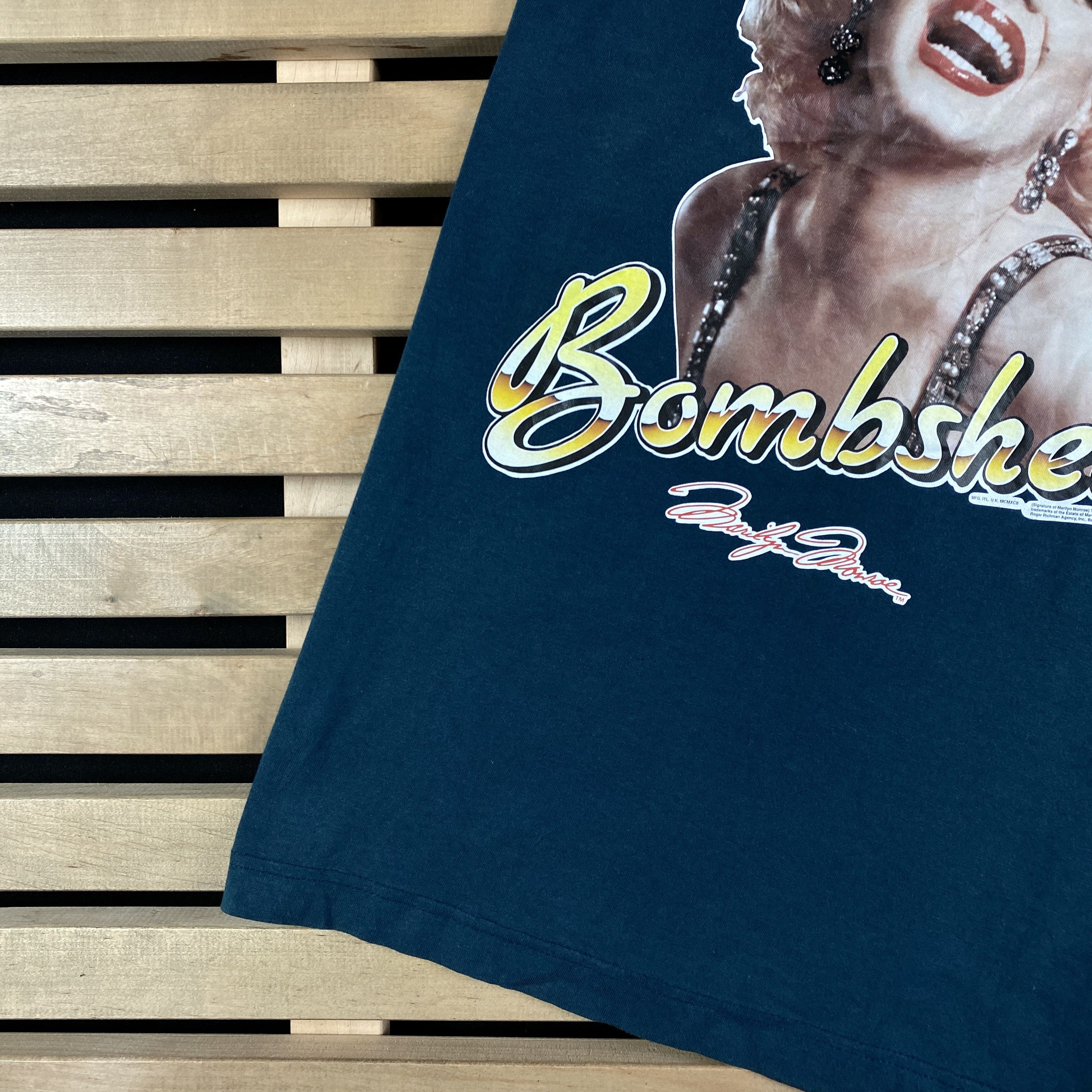 Band Tees Mens Vintage T Shirt Marilyn Monroe Size S Size US S / EU 44-46 / 1 - 3 Thumbnail