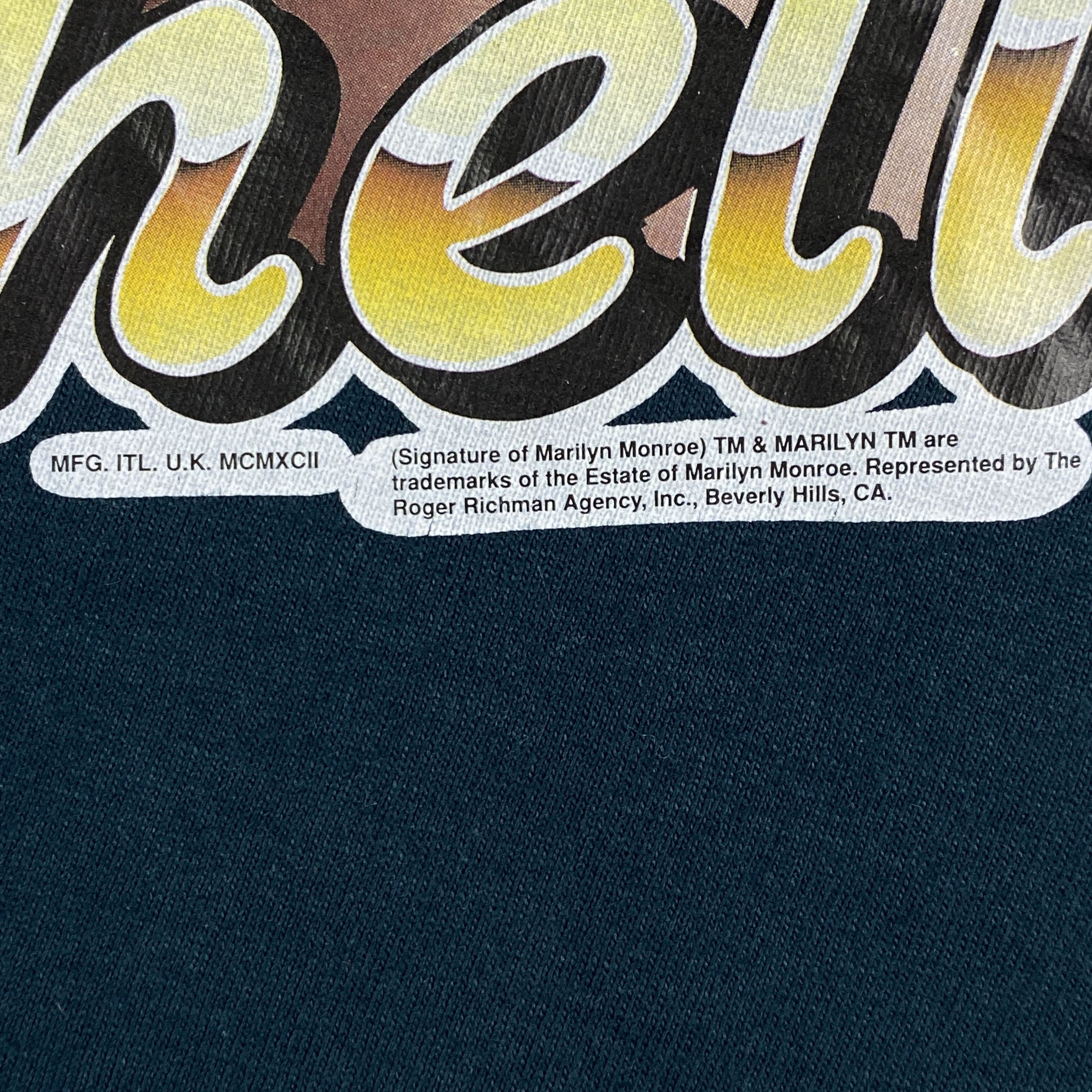 Band Tees Mens Vintage T Shirt Marilyn Monroe Size S Size US S / EU 44-46 / 1 - 6 Thumbnail