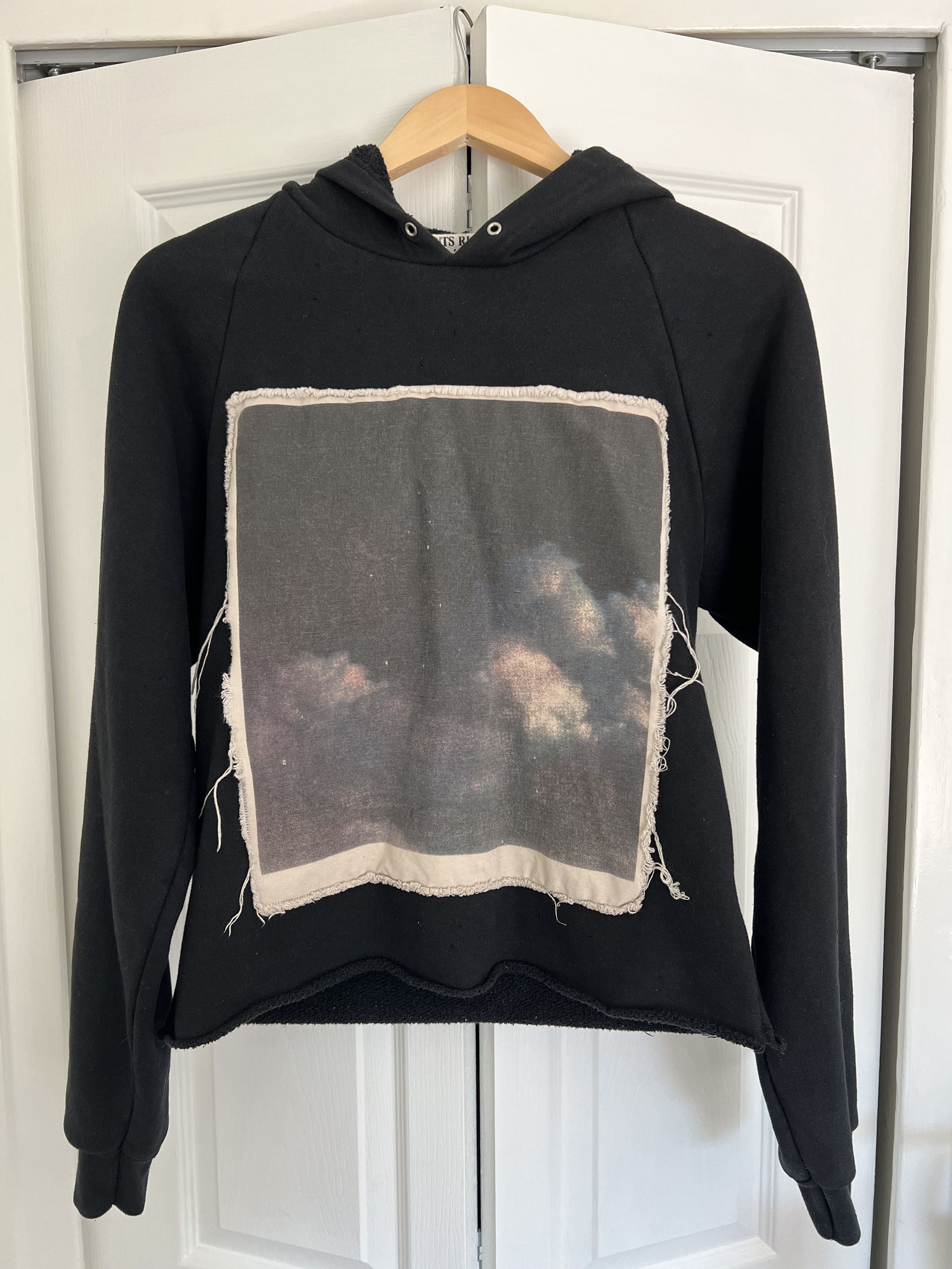 image of Enfants Riches Deprimes Cy Twombly Art Hoodie in Black, Men's (Size Small)