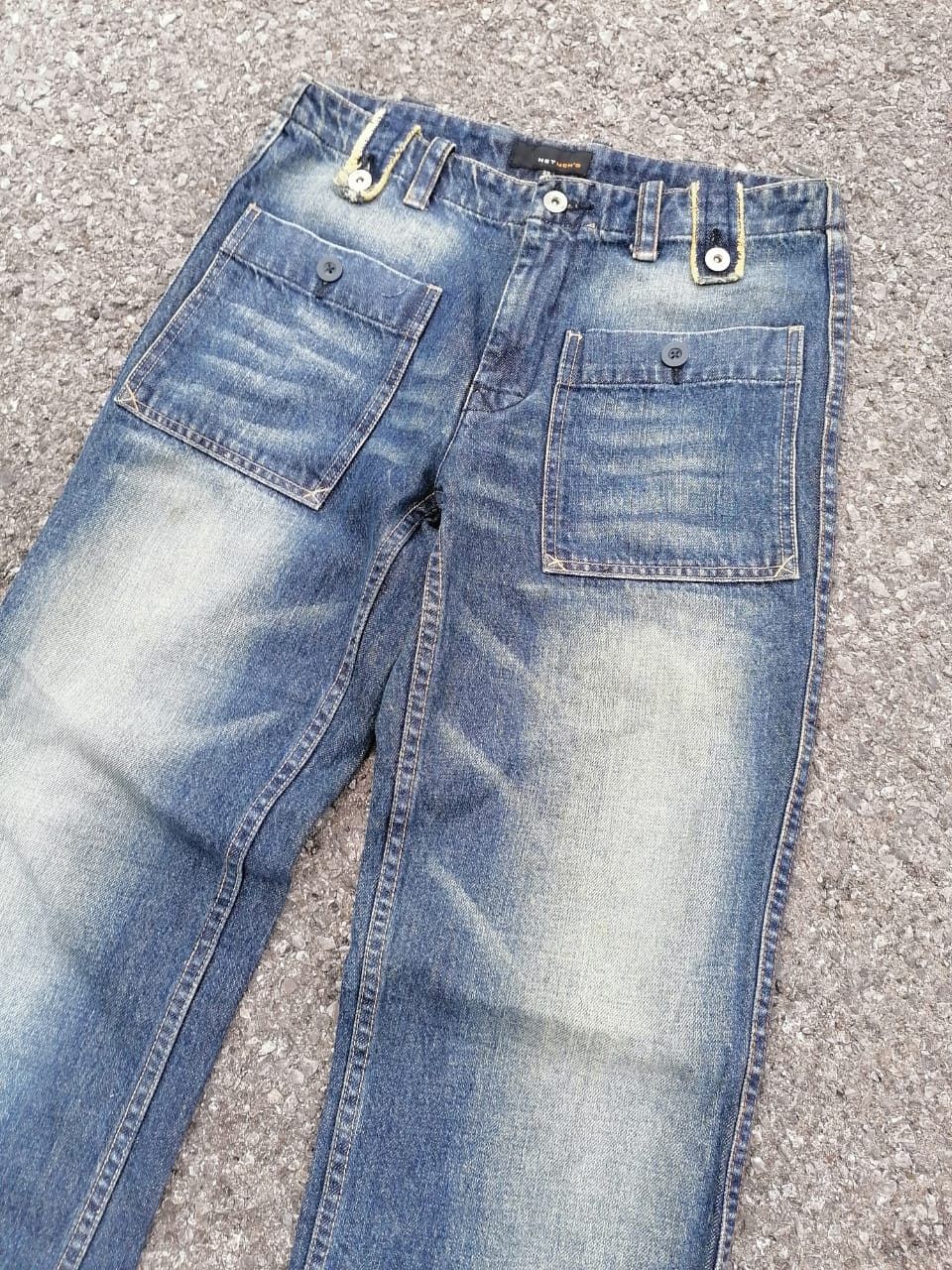 Japanese Brand Net Men's Nice Design Pocket Jeans Size US 31 - 3 Thumbnail