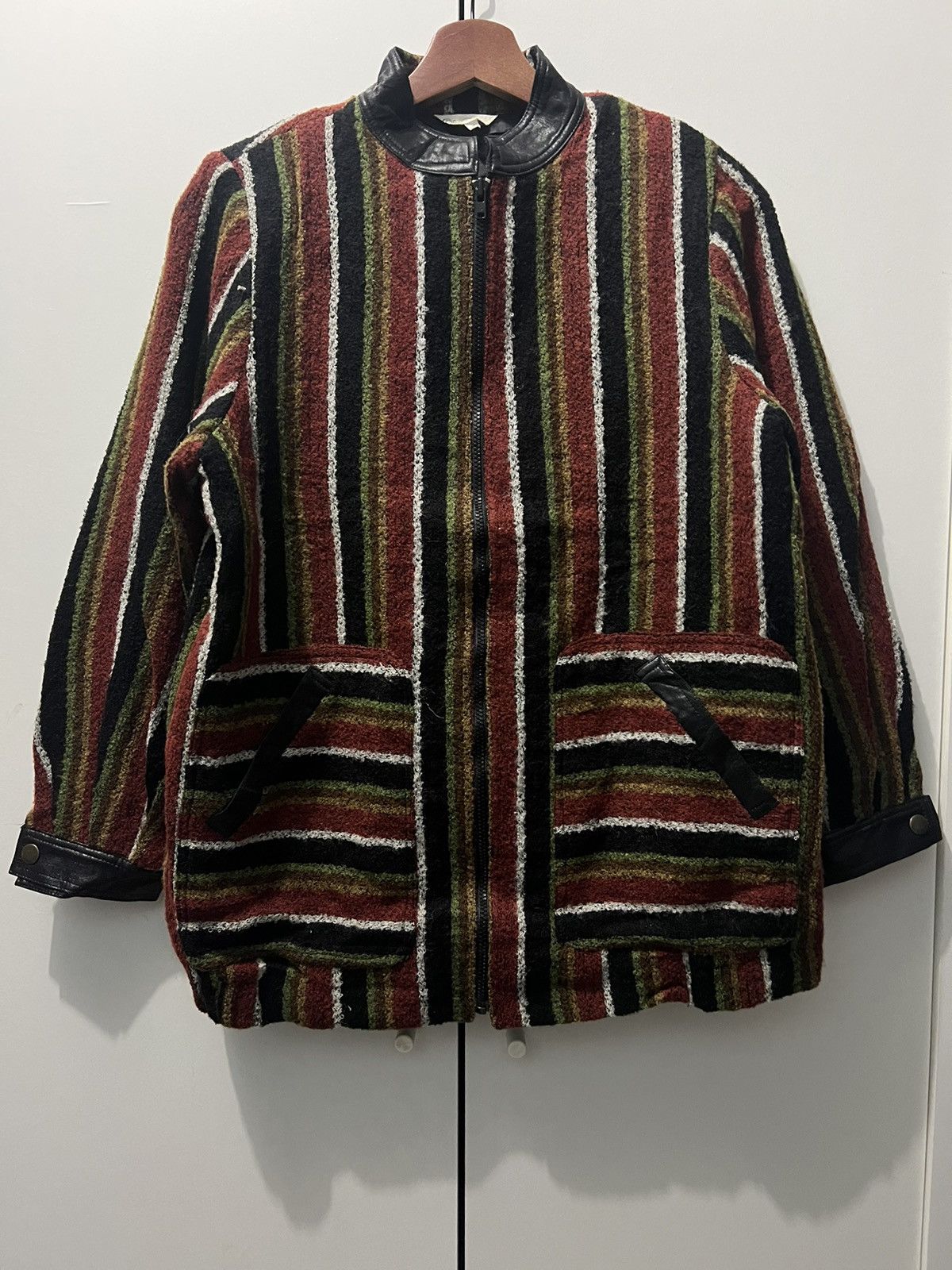 Japanese Brand Vintage Olive Palm Native Light Jacket Size US L / EU 52-54 / 3 - 1 Thumbnail