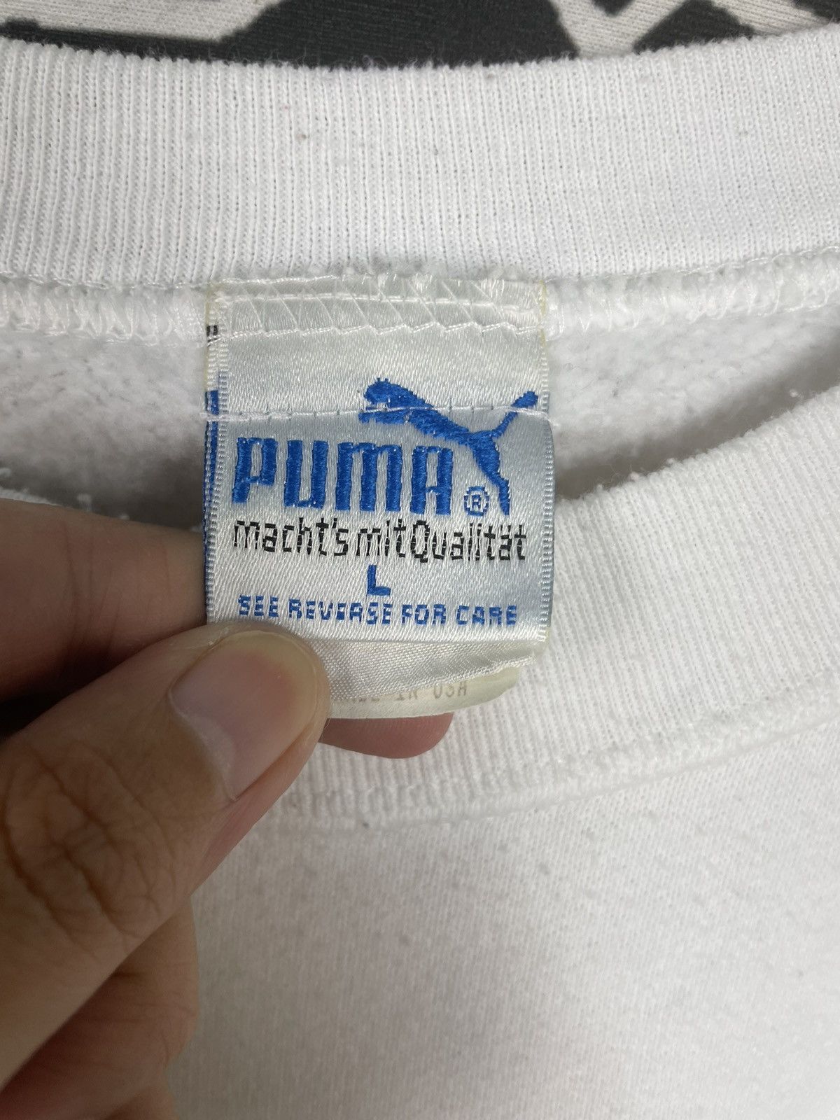 Puma Vintage Puma Big Logo Sweatshirt Size US L / EU 52-54 / 3 - 6 Thumbnail