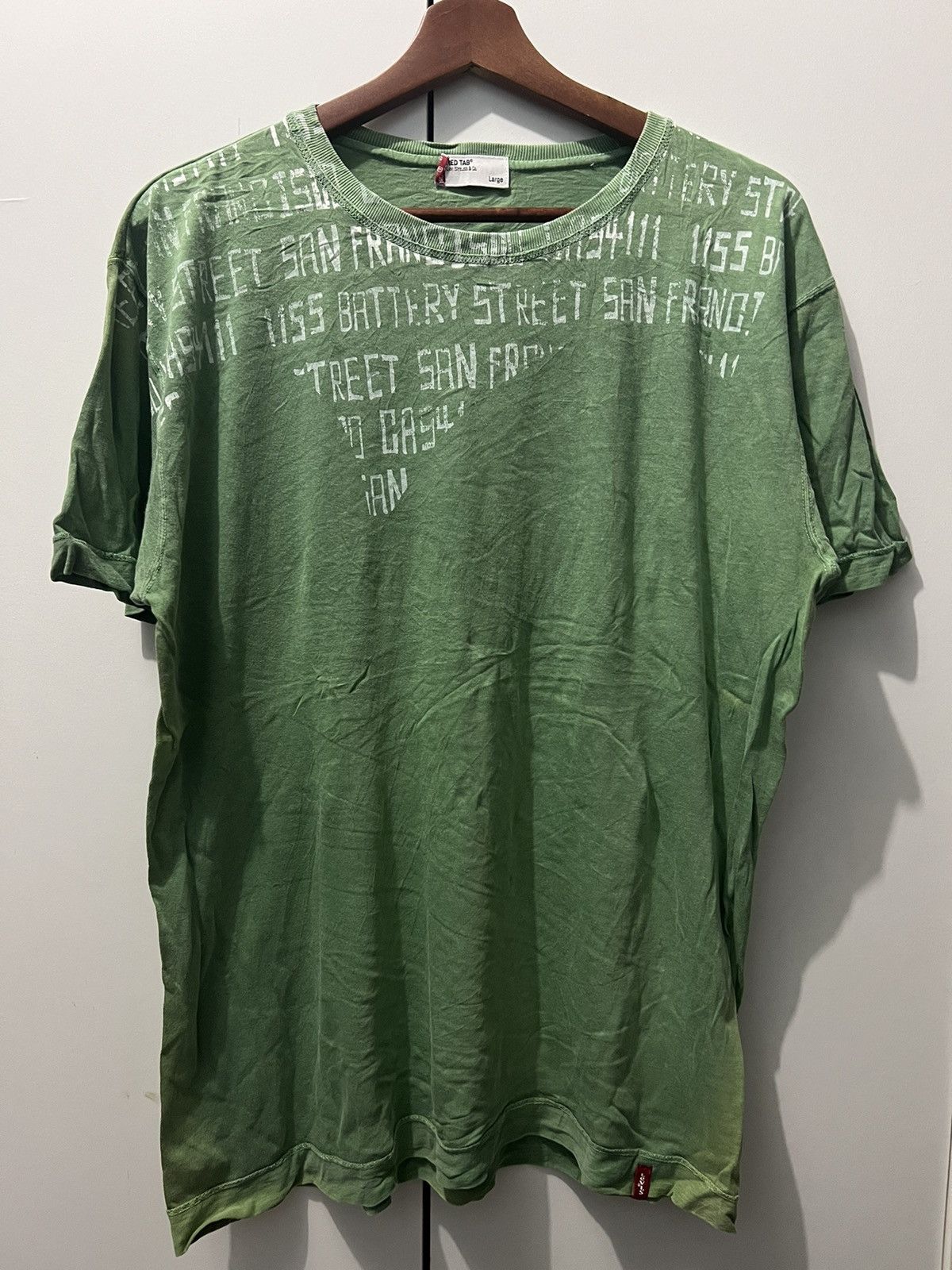 Levi's Levis Red Tab Fade Tee Size US L / EU 52-54 / 3 - 1 Thumbnail