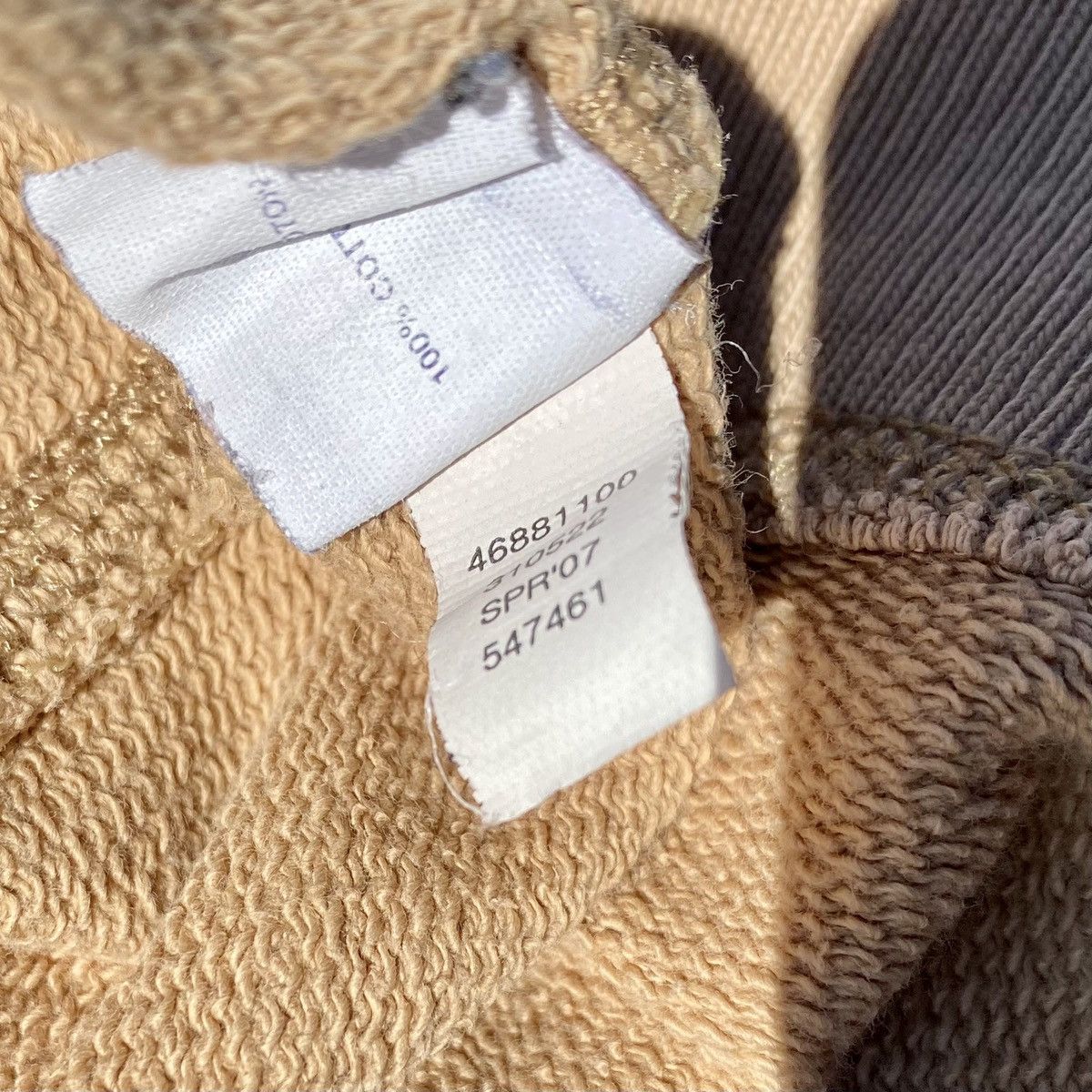 Gap Vintage 2007 Gap Blank Hoodie Brown Tan M Size US M / EU 48-50 / 2 - 6 Thumbnail