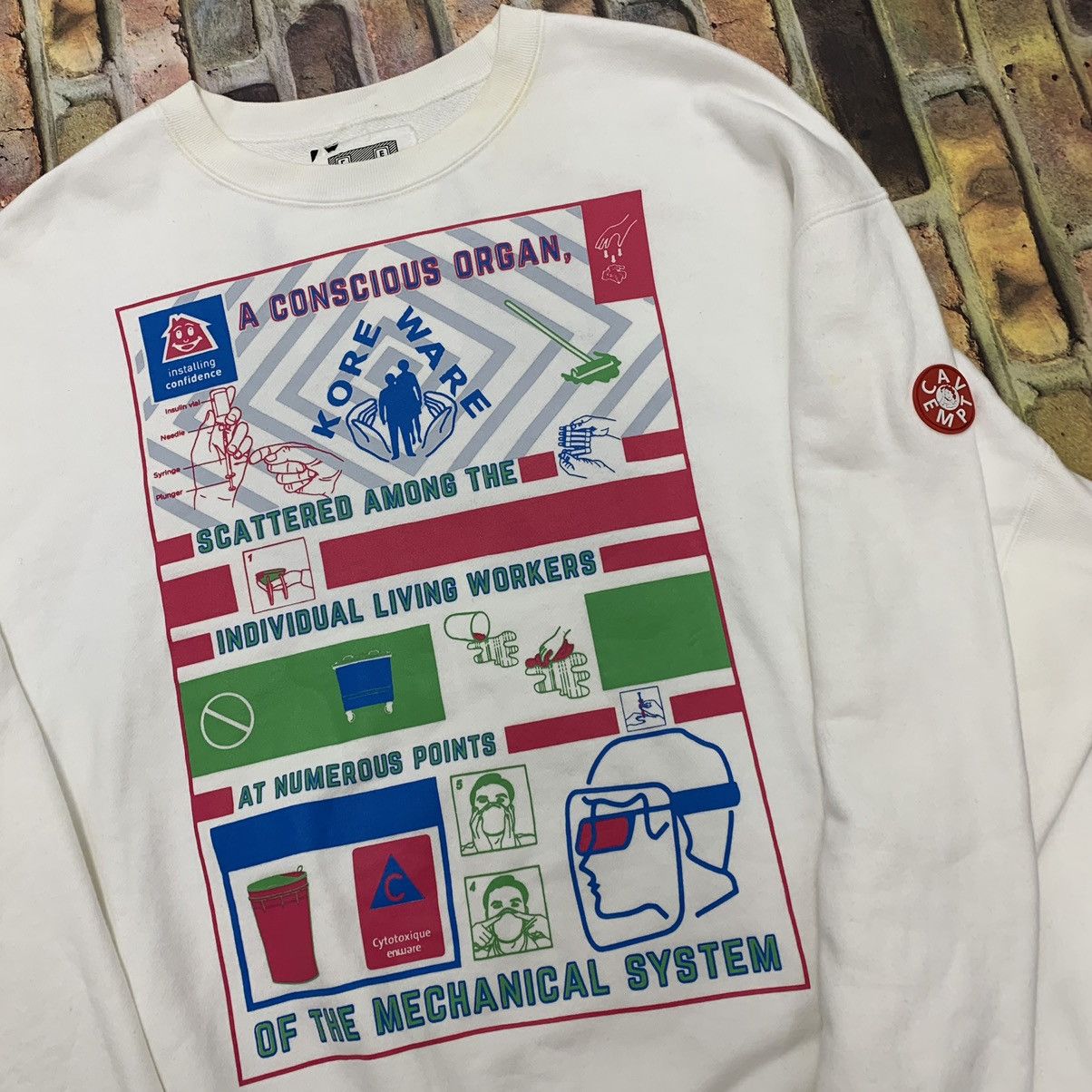 Cav Empt Cav Empt sweatshirt Size US L / EU 52-54 / 3 - 3 Thumbnail