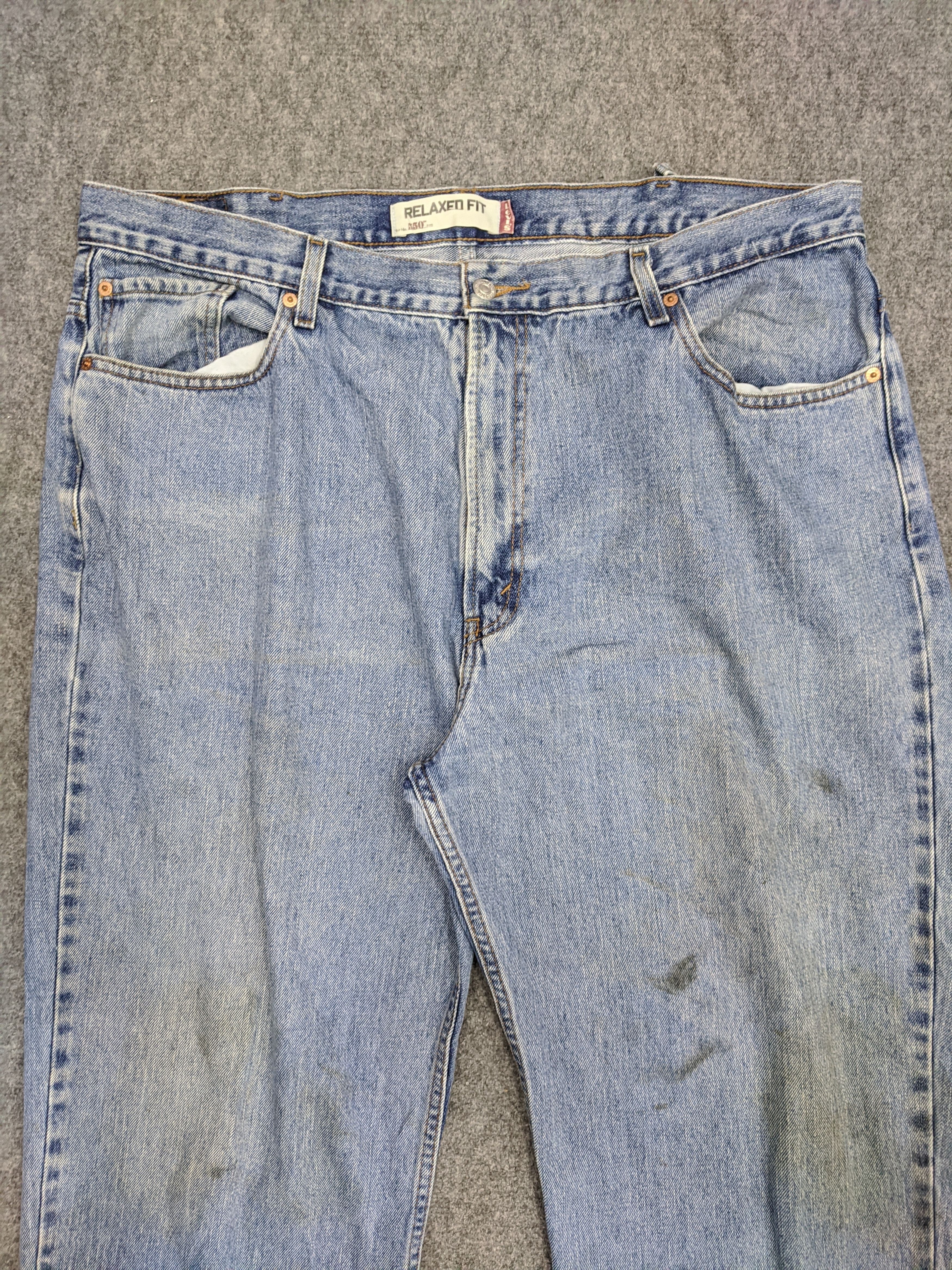 Levi's Vintage Levis 550 Lightwash Jeans DP0846 Size US 41 - 2 Thumbnail