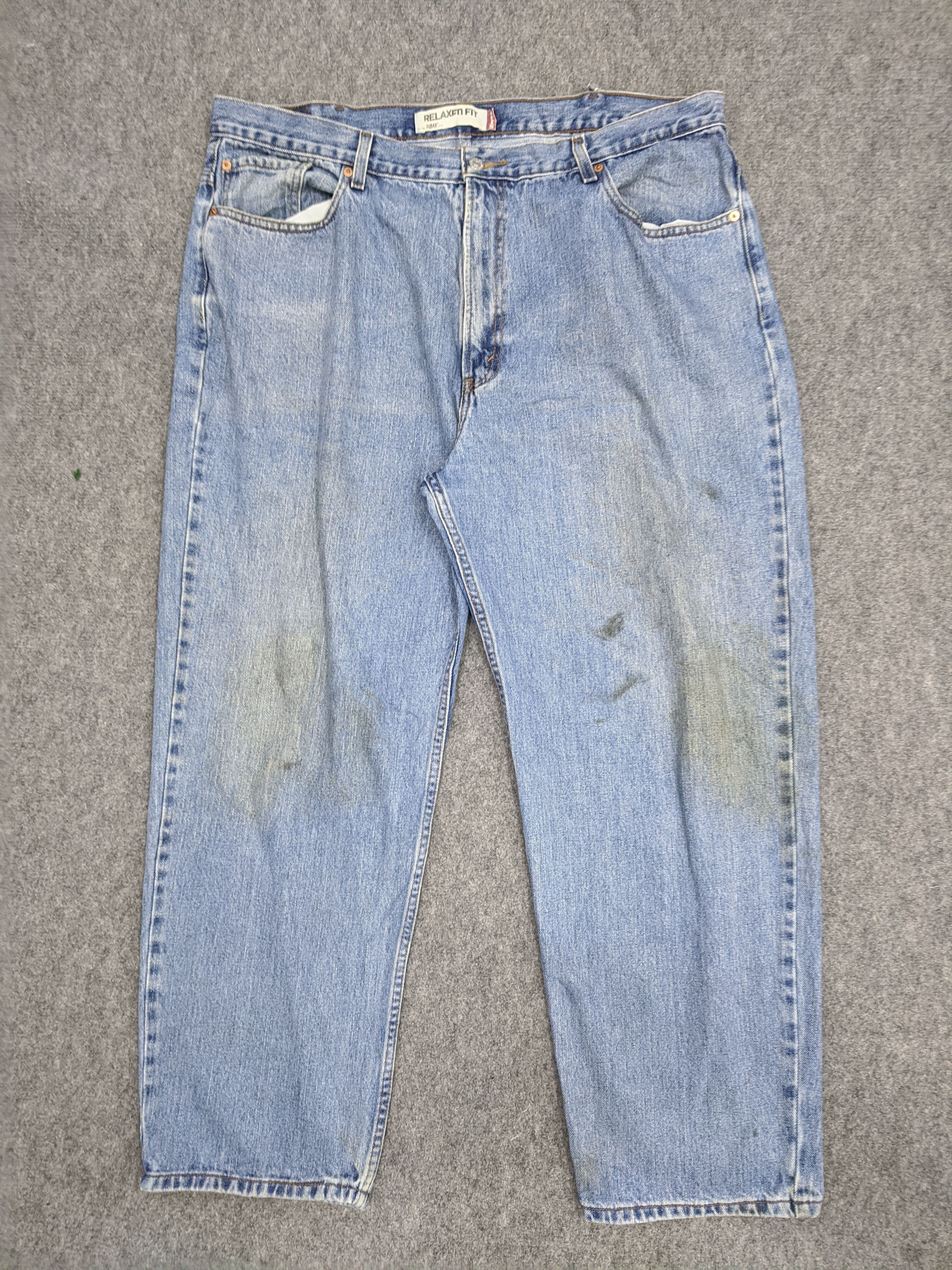 Levi's Vintage Levis 550 Lightwash Jeans DP0846 Size US 41 - 1 Thumbnail