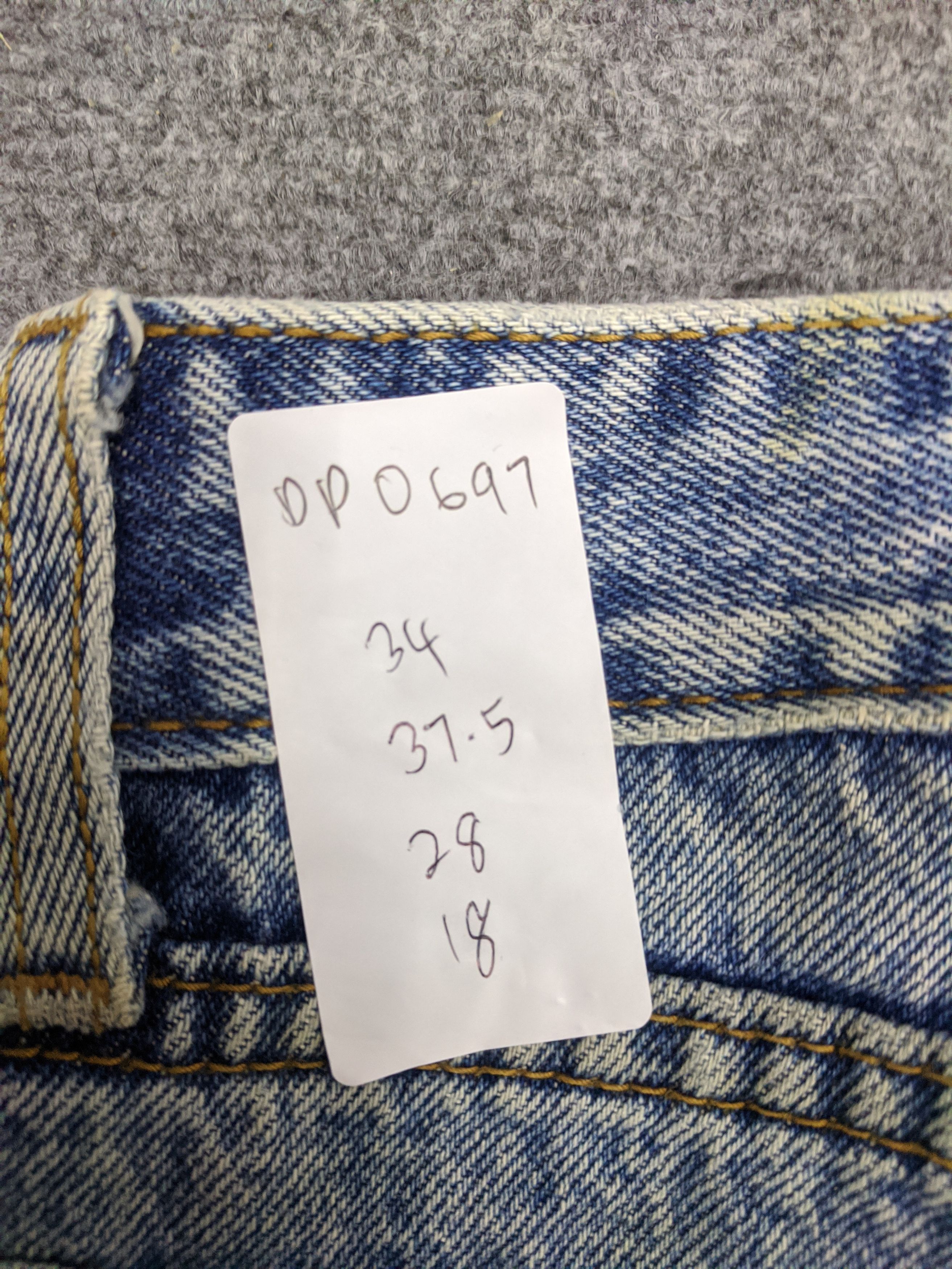 Levi's Vintage Levis 524 Jeans Super Low DP0697 Size US 34 / EU 50 - 18 Thumbnail