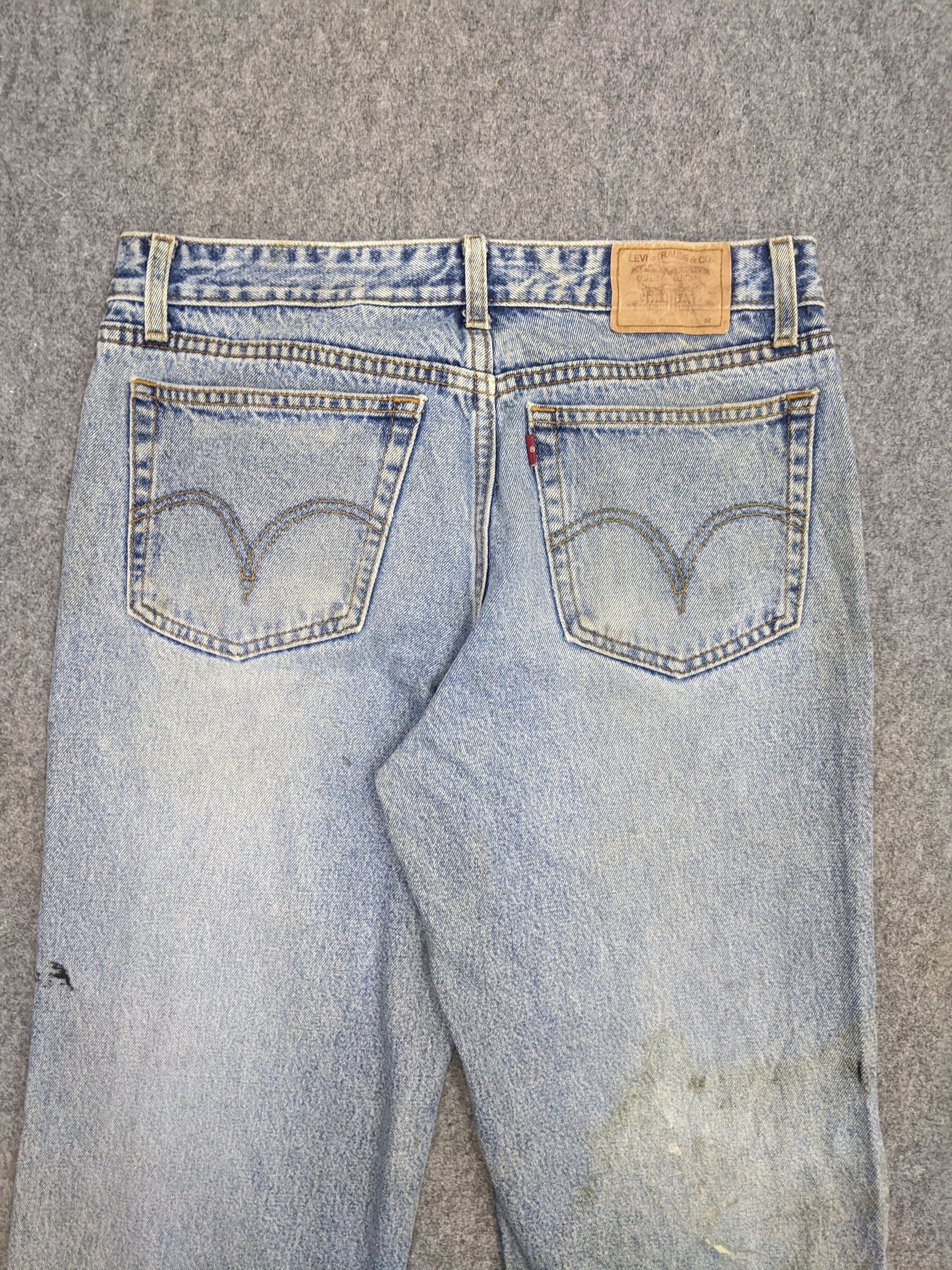 Levi's Vintage Levis 524 Jeans Super Low DP0697 Size US 34 / EU 50 - 4 Thumbnail
