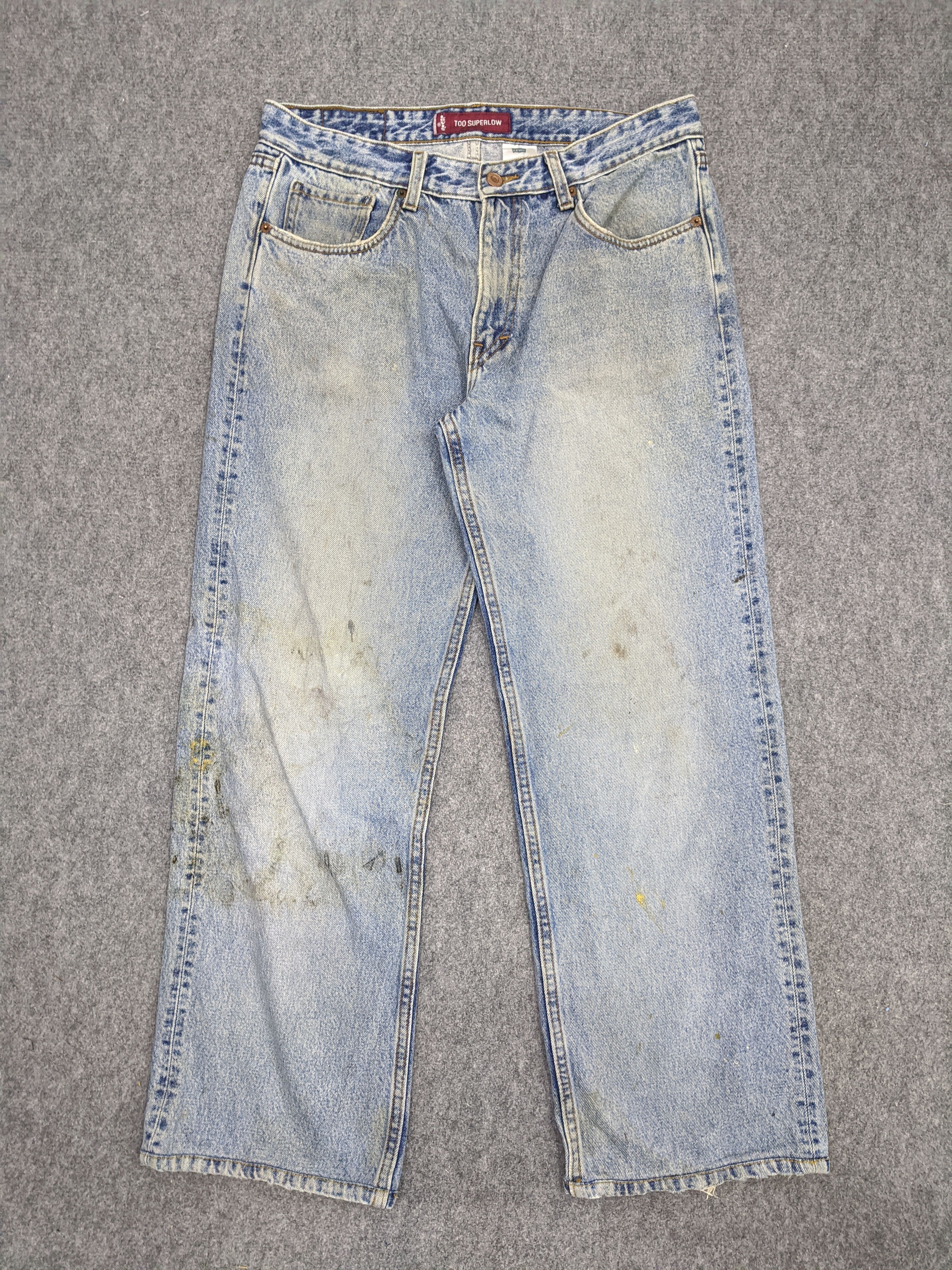 Levi's Vintage Levis 524 Jeans Super Low DP0697 Size US 34 / EU 50 - 1 Thumbnail