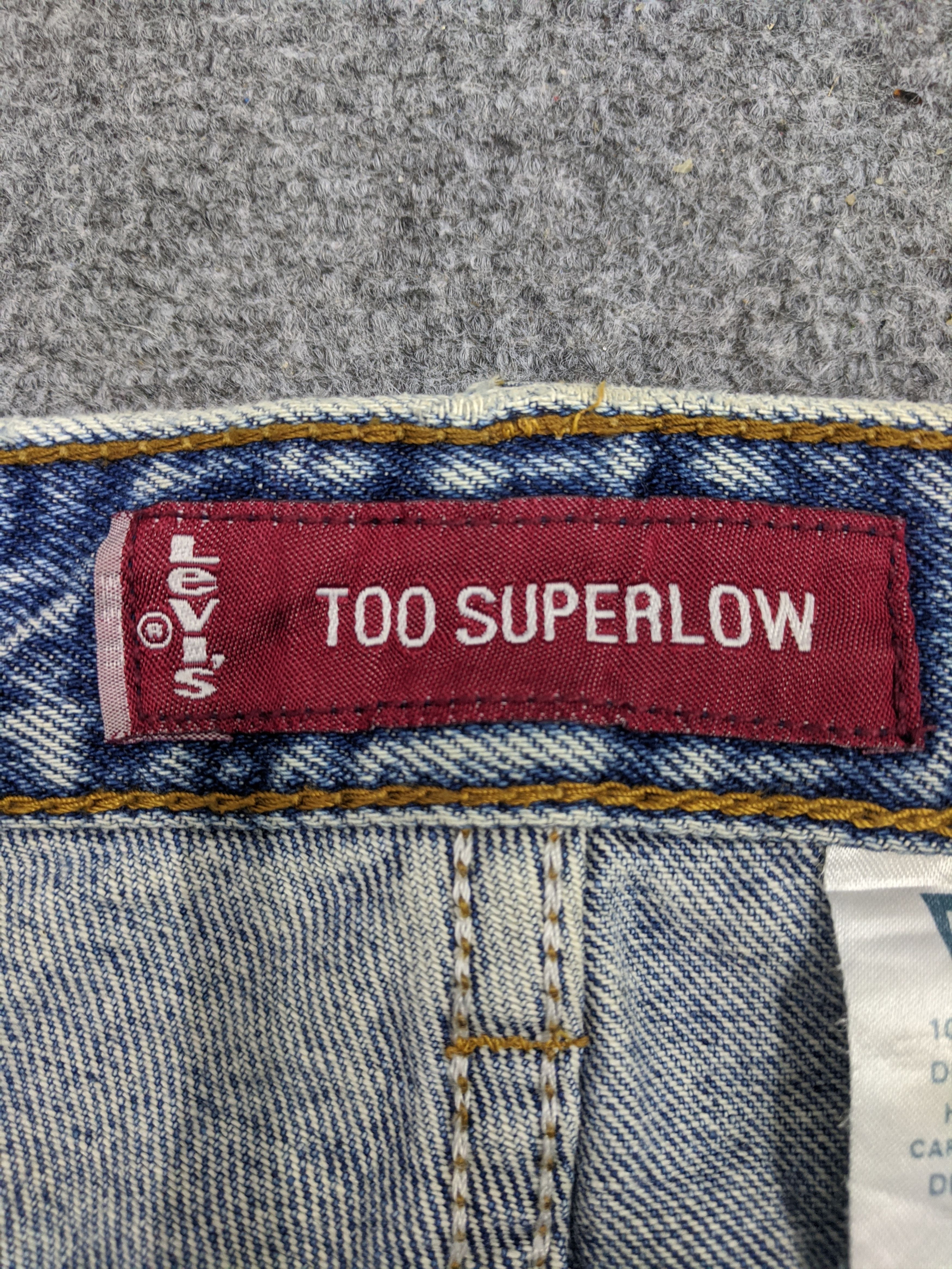 Levi's Vintage Levis 524 Jeans Super Low DP0697 Size US 34 / EU 50 - 7 Thumbnail
