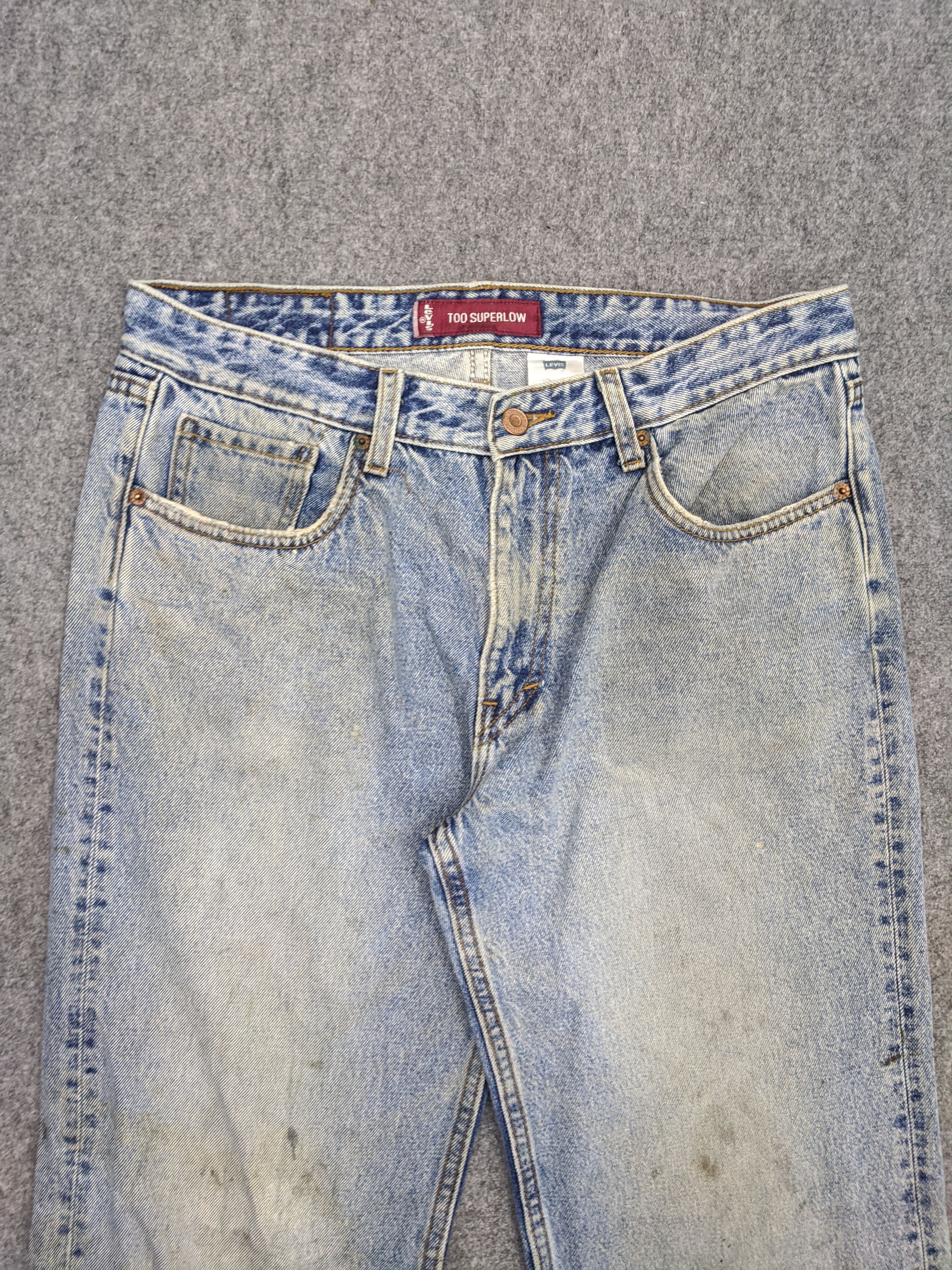 Levi's Vintage Levis 524 Jeans Super Low DP0697 Size US 34 / EU 50 - 2 Thumbnail