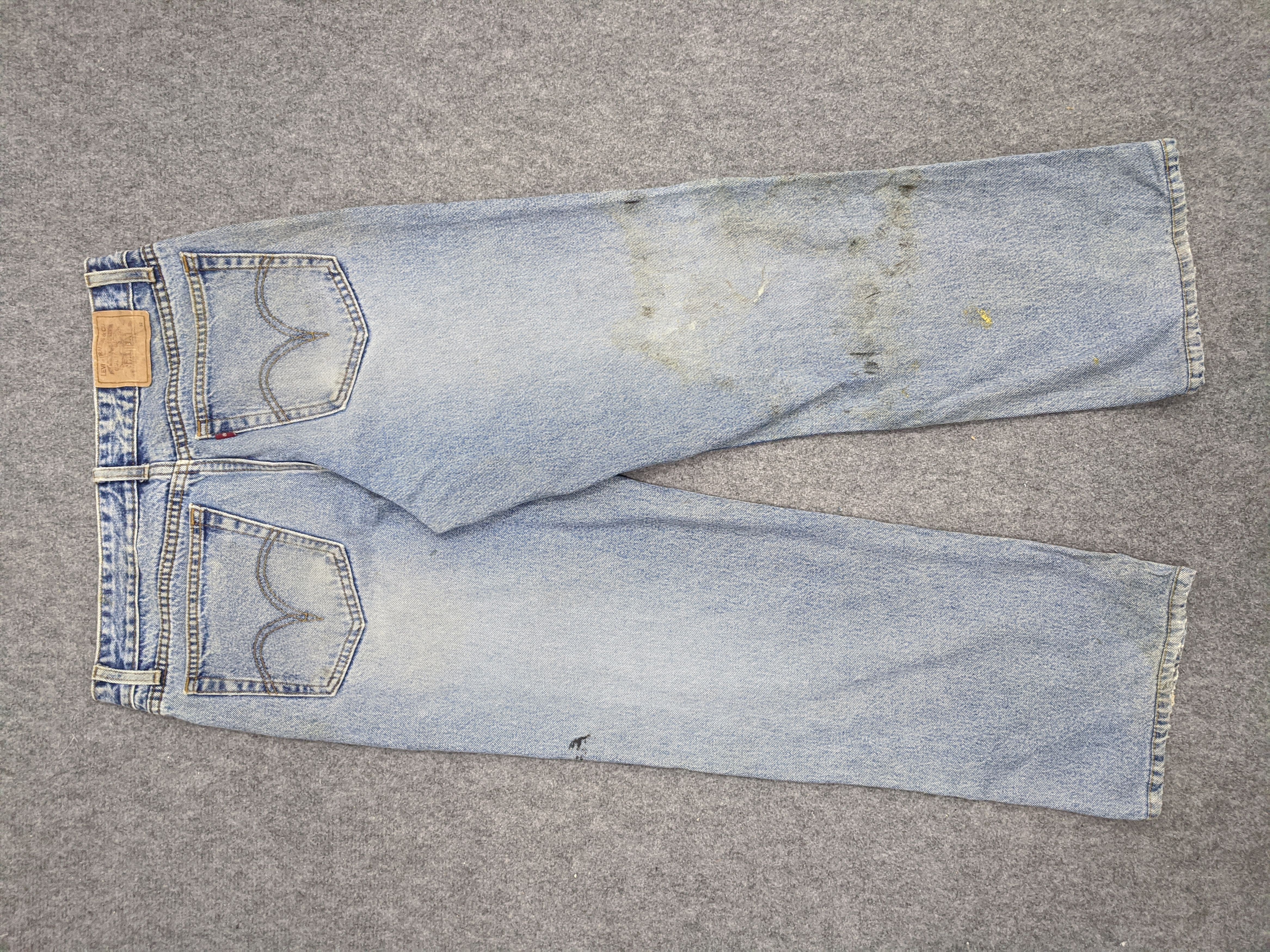 Levi's Vintage Levis 524 Jeans Super Low DP0697 Size US 34 / EU 50 - 3 Thumbnail