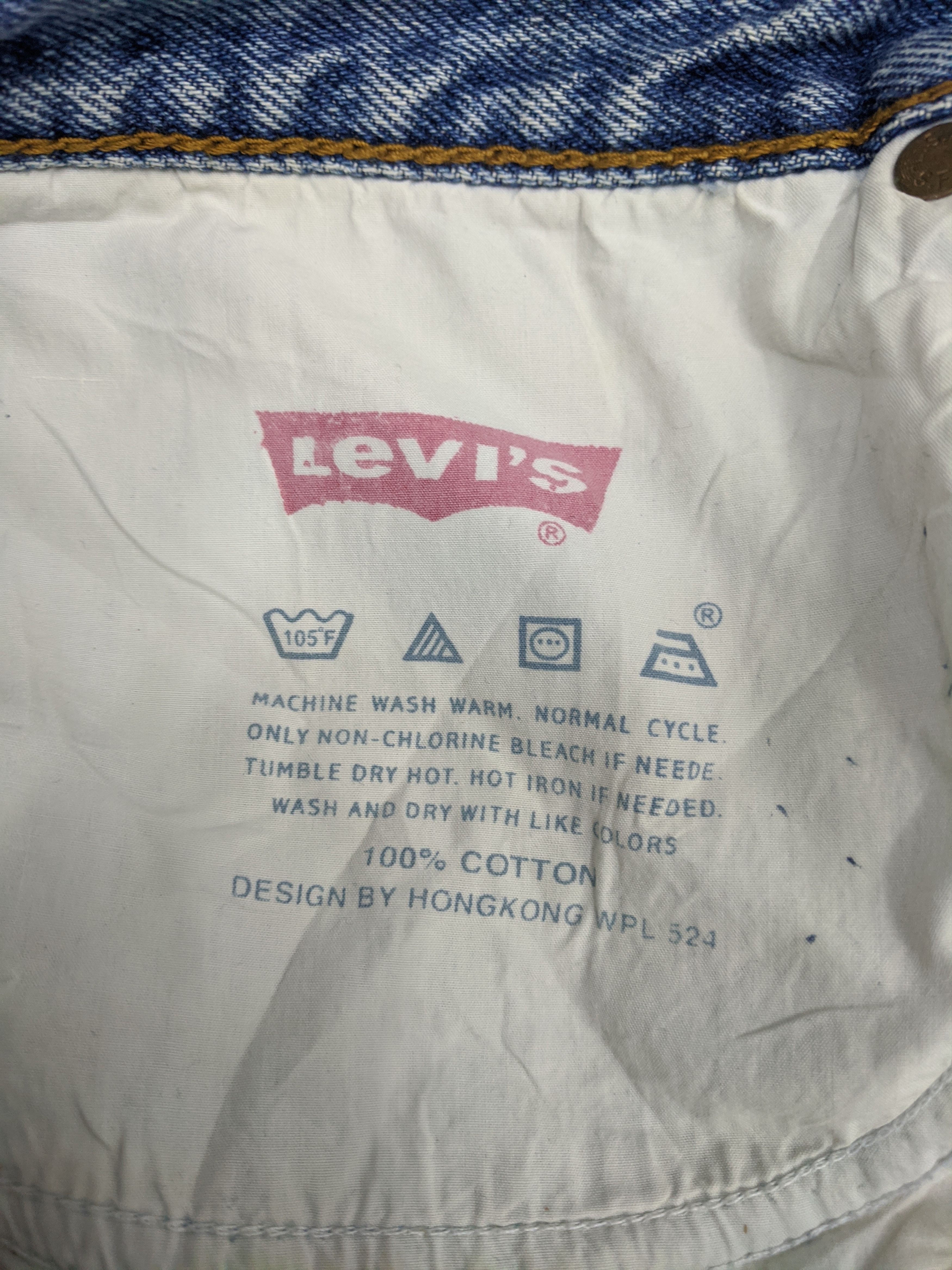 Levi's Vintage Levis 524 Jeans Super Low DP0697 Size US 34 / EU 50 - 16 Thumbnail
