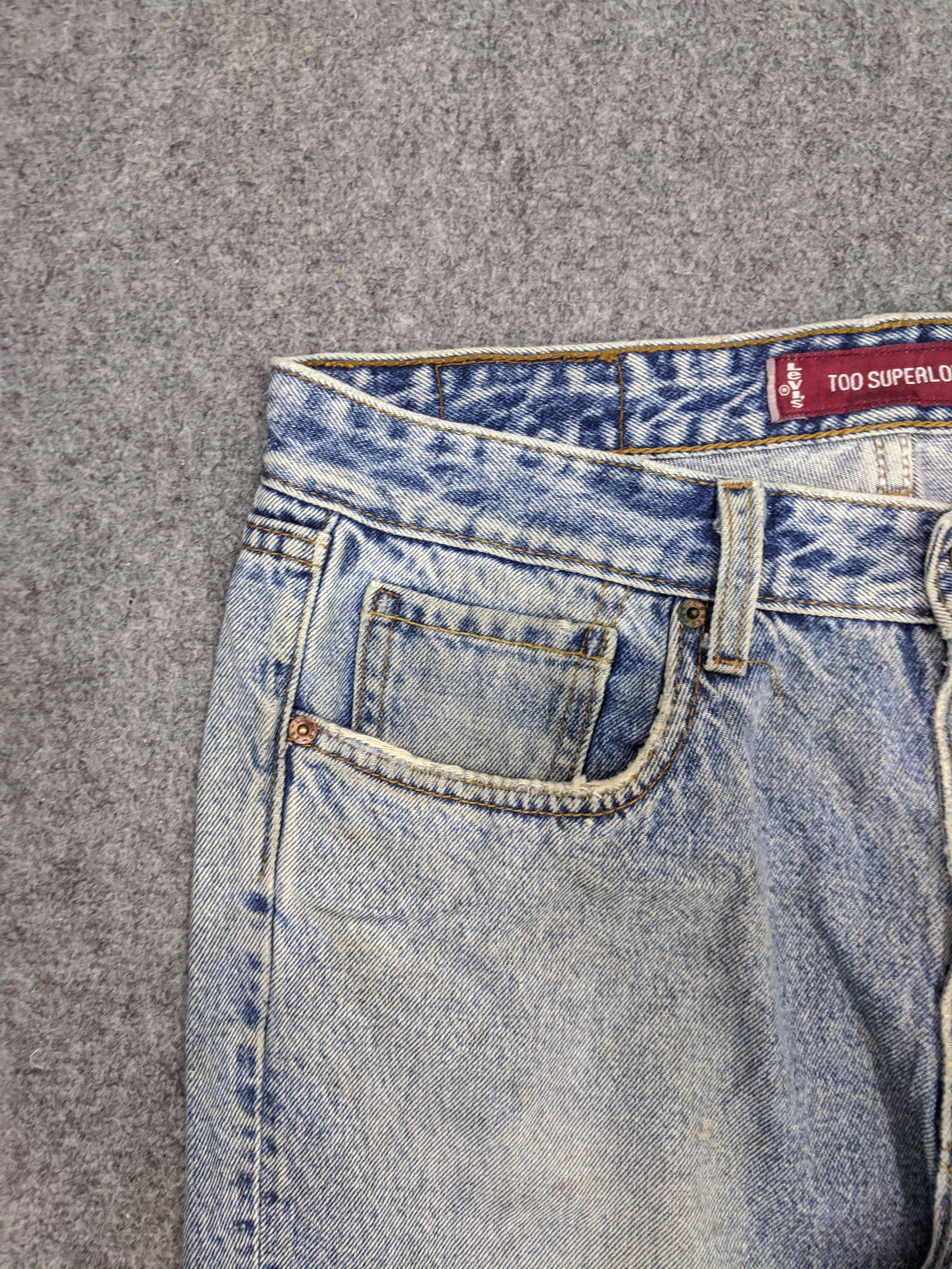 Levi's Vintage Levis 524 Jeans Super Low DP0697 Size US 34 / EU 50 - 10 Thumbnail