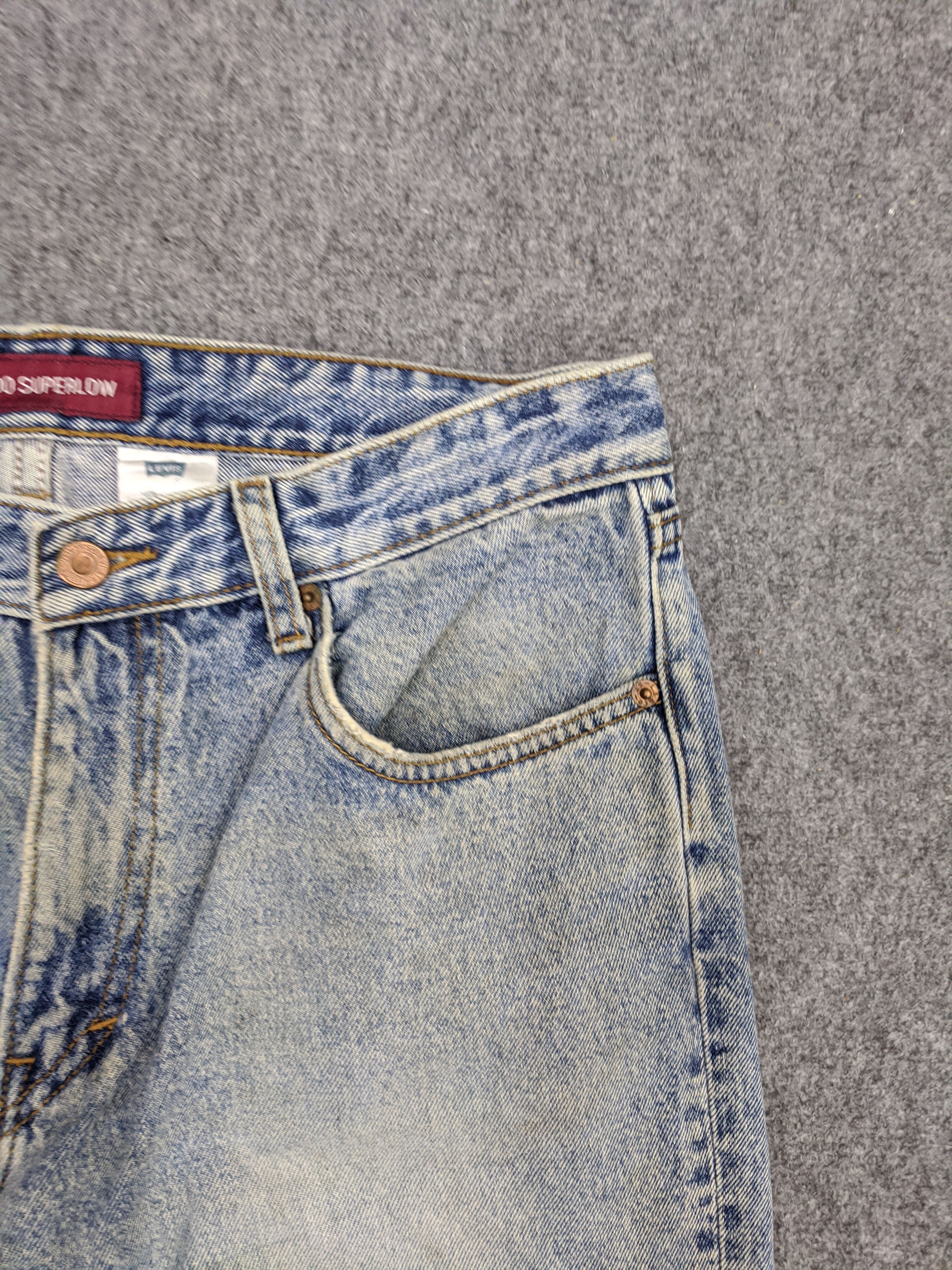 Levi's Vintage Levis 524 Jeans Super Low DP0697 Size US 34 / EU 50 - 9 Thumbnail