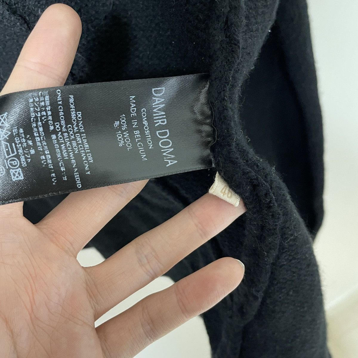 Damir Doma VERY Unique! Asymmetry Knit from Damir Doma 08aw Oversize DD Size US M / EU 48-50 / 2 - 5 Thumbnail