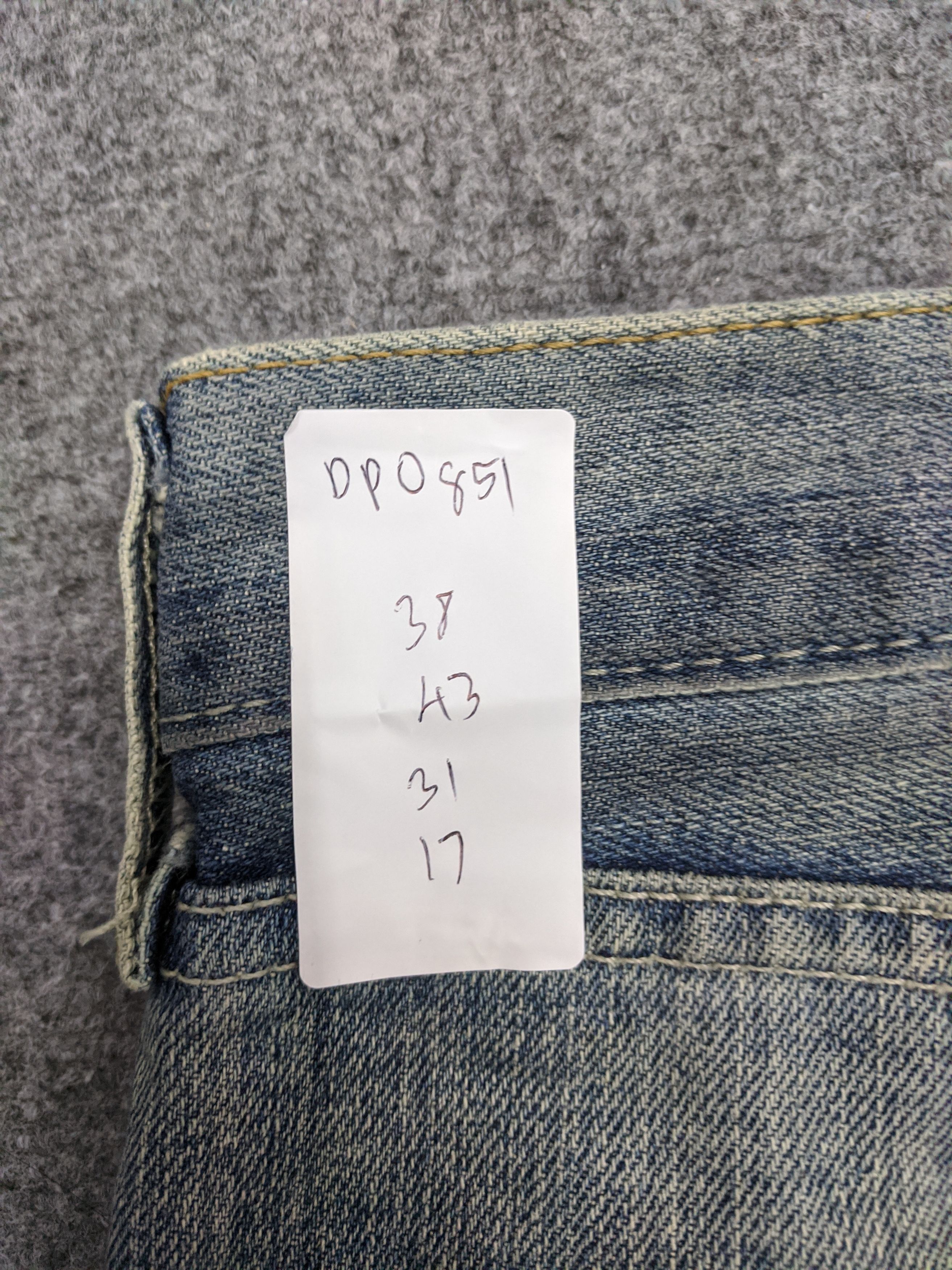 Levi's Vintage Levis 505 Light Wash Jeans DP0851 Size US 38 / EU 54 - 15 Thumbnail