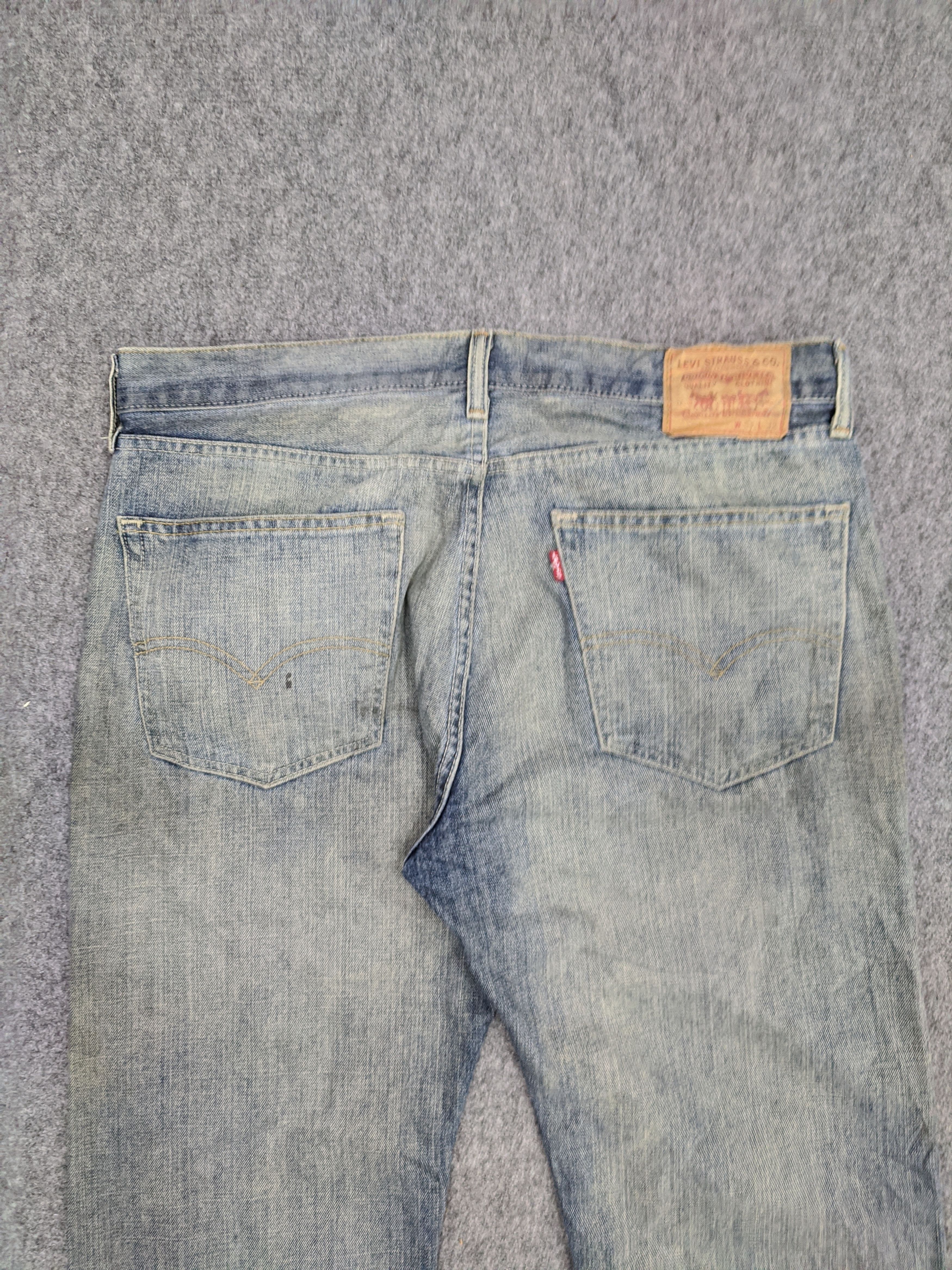 Levi's Vintage Levis 505 Light Wash Jeans DP0851 Size US 38 / EU 54 - 4 Thumbnail