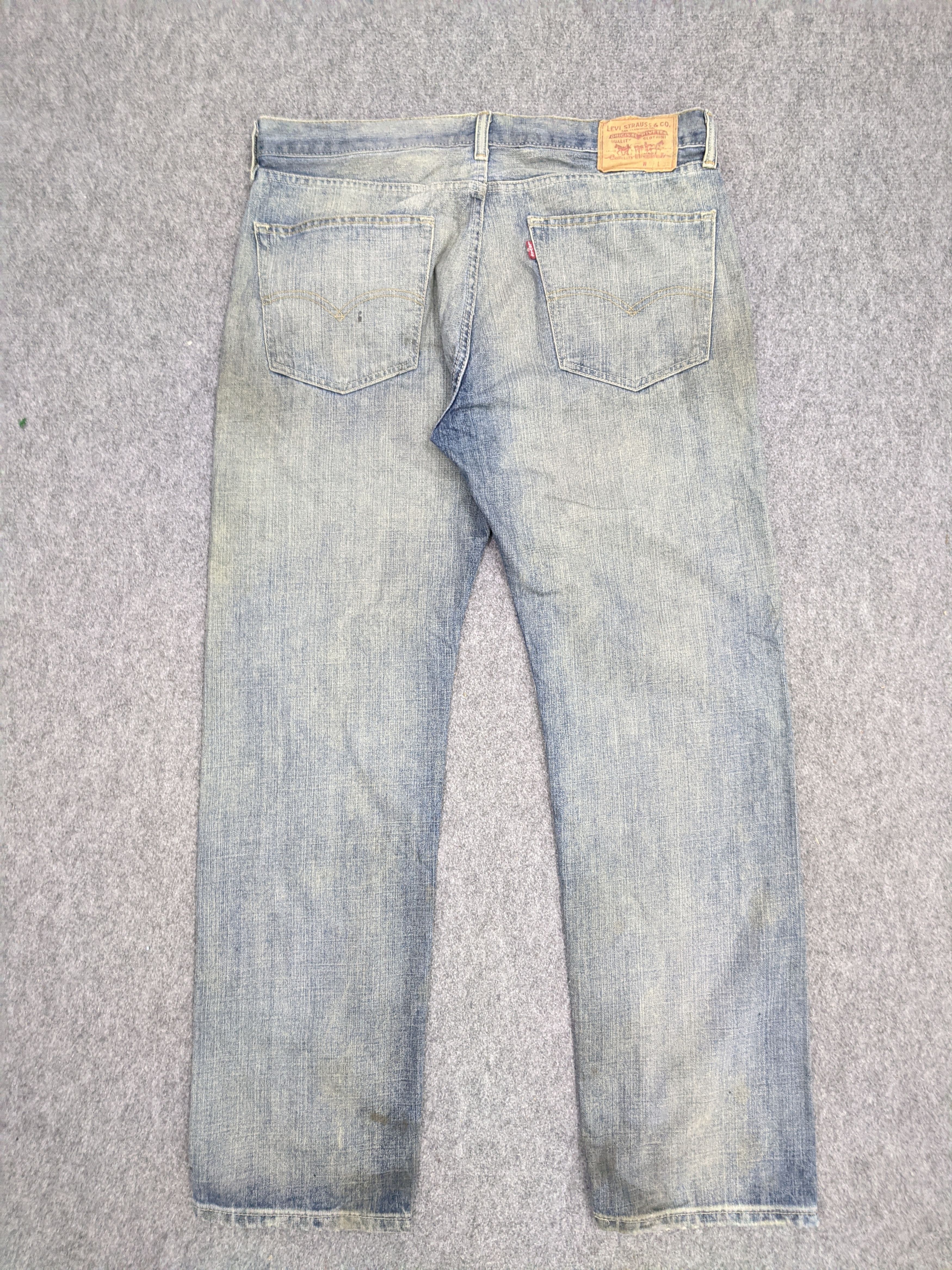Levi's Vintage Levis 505 Light Wash Jeans DP0851 Size US 38 / EU 54 - 3 Thumbnail