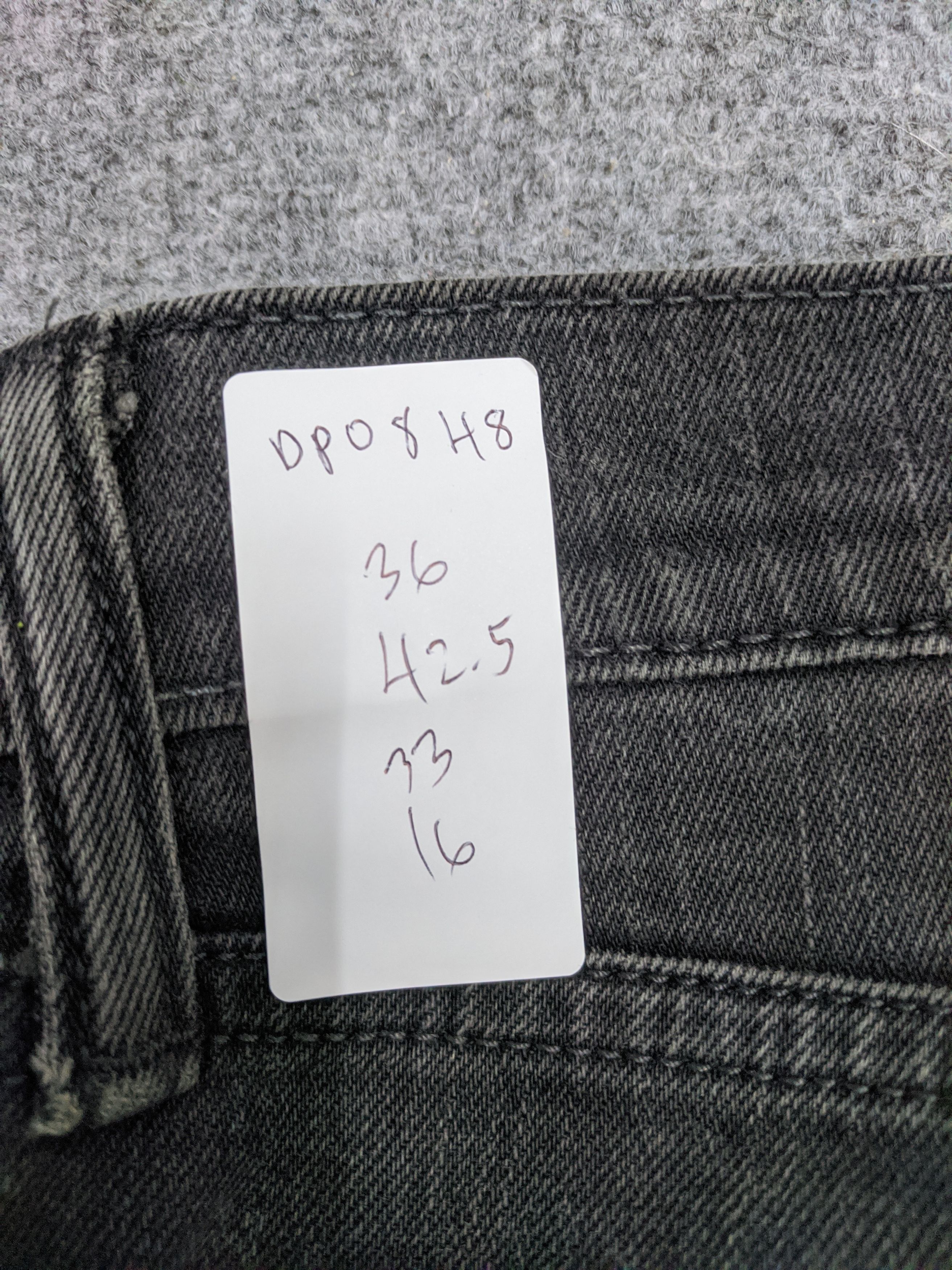 Levi's Vintage Levis 514 Faded Black Jeans DP0848 Size US 36 / EU 52 - 14 Thumbnail