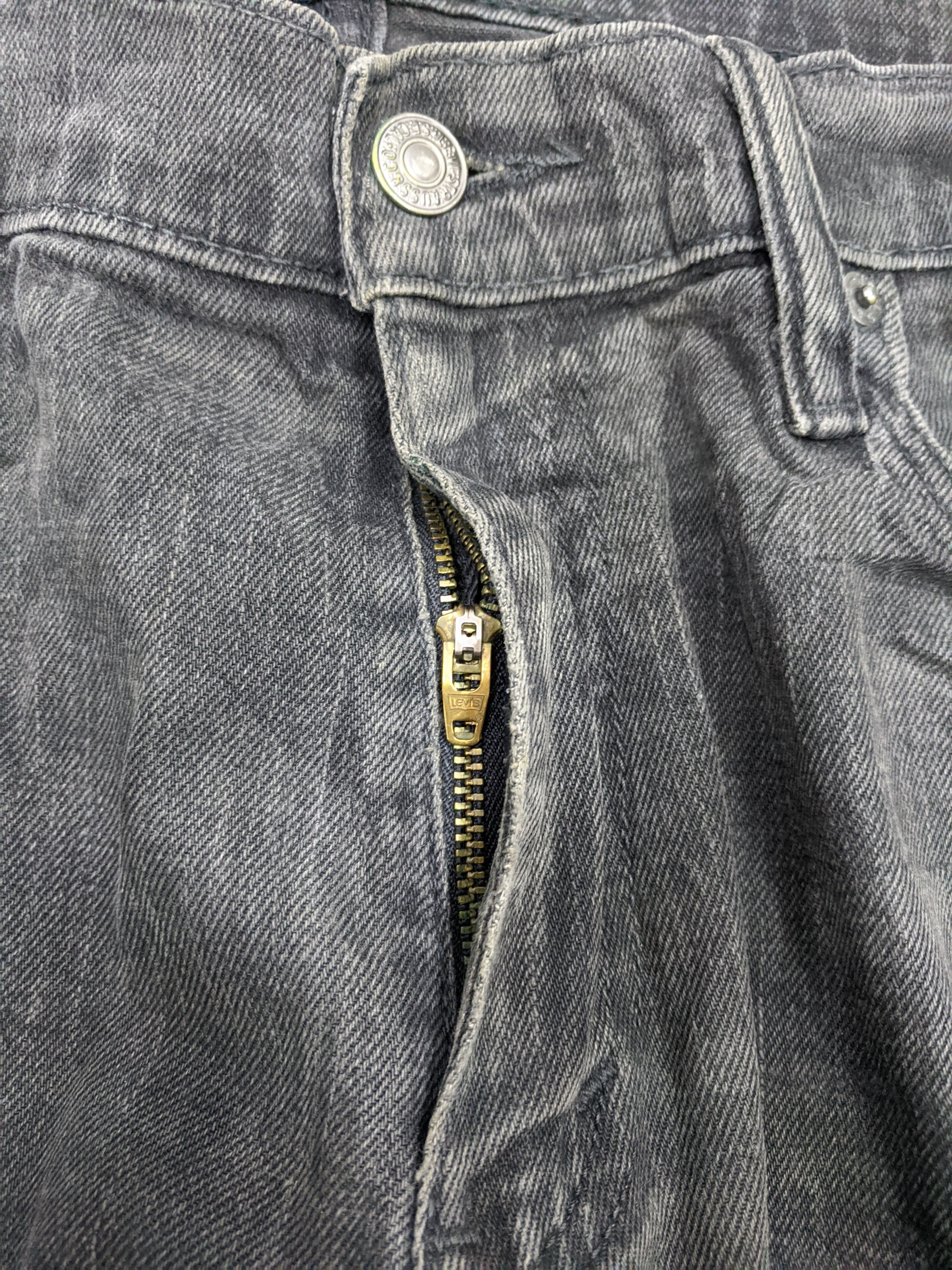 Levi's Vintage Levis 514 Faded Black Jeans DP0848 Size US 36 / EU 52 - 10 Thumbnail