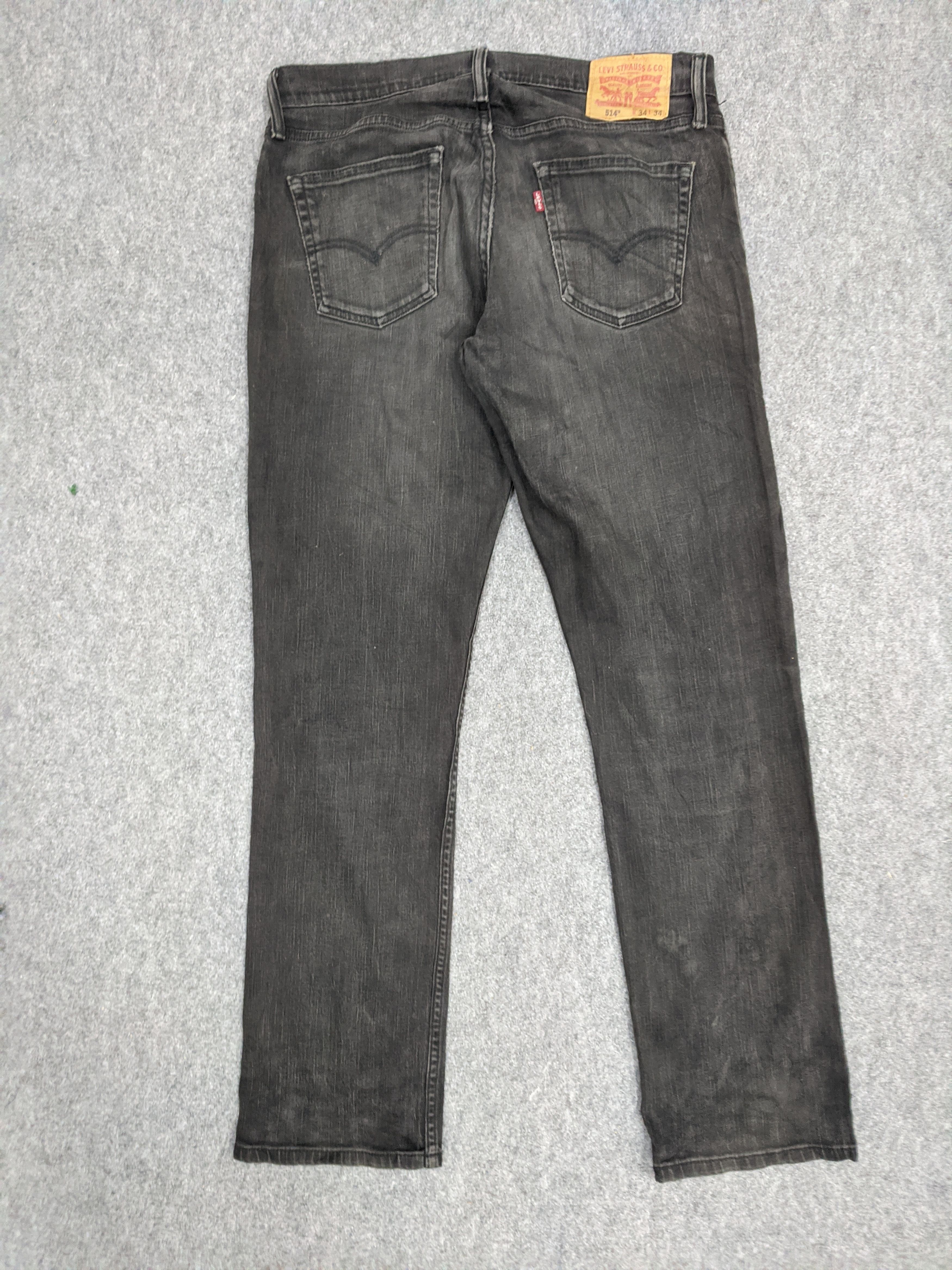 Levi's Vintage Levis 514 Faded Black Jeans DP0848 Size US 36 / EU 52 - 3 Thumbnail
