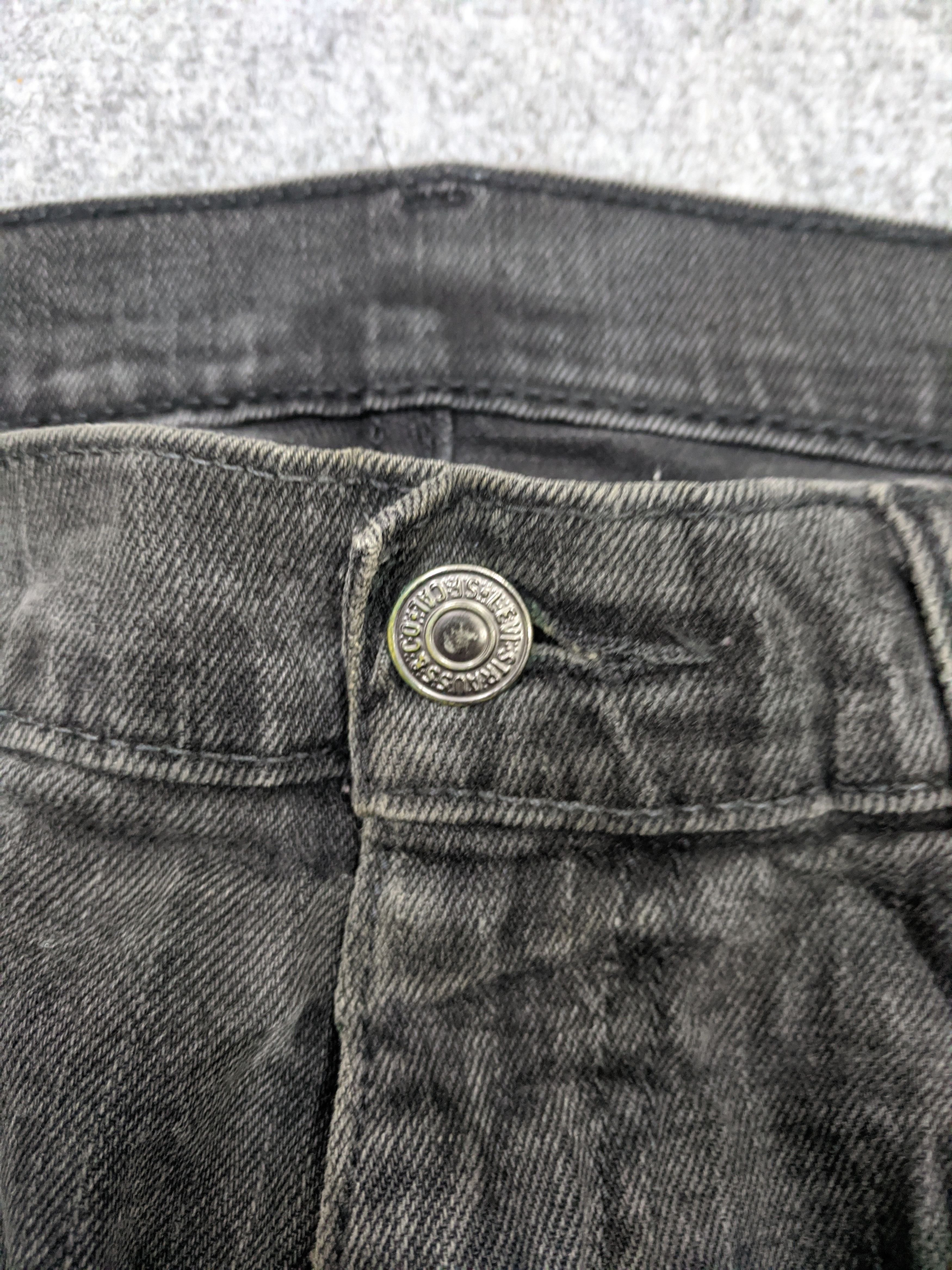 Levi's Vintage Levis 514 Faded Black Jeans DP0848 Size US 36 / EU 52 - 9 Thumbnail