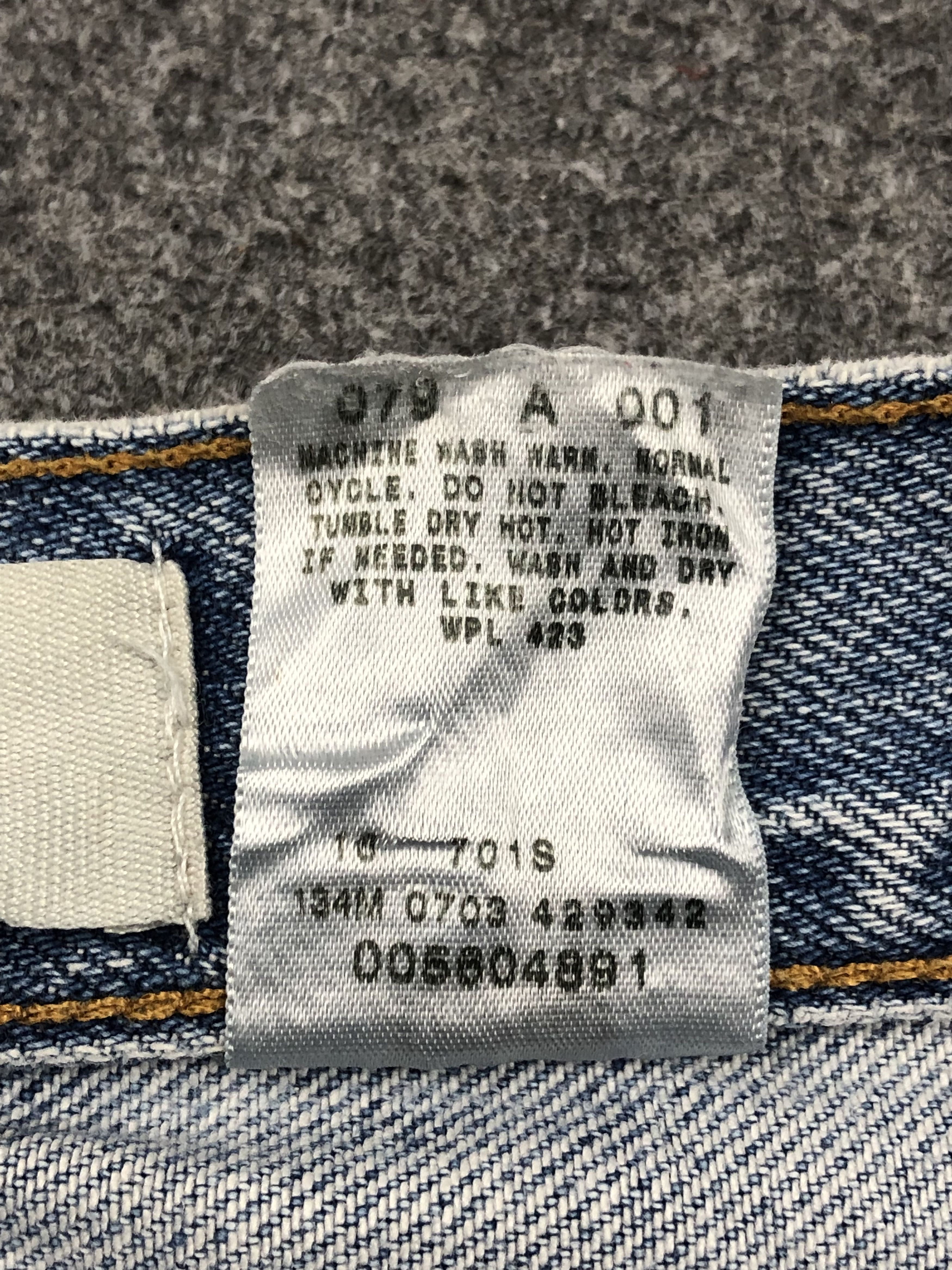 Levi's Vintage Levis 560 Denim DP1623 Size US 34 / EU 50 - 8 Thumbnail
