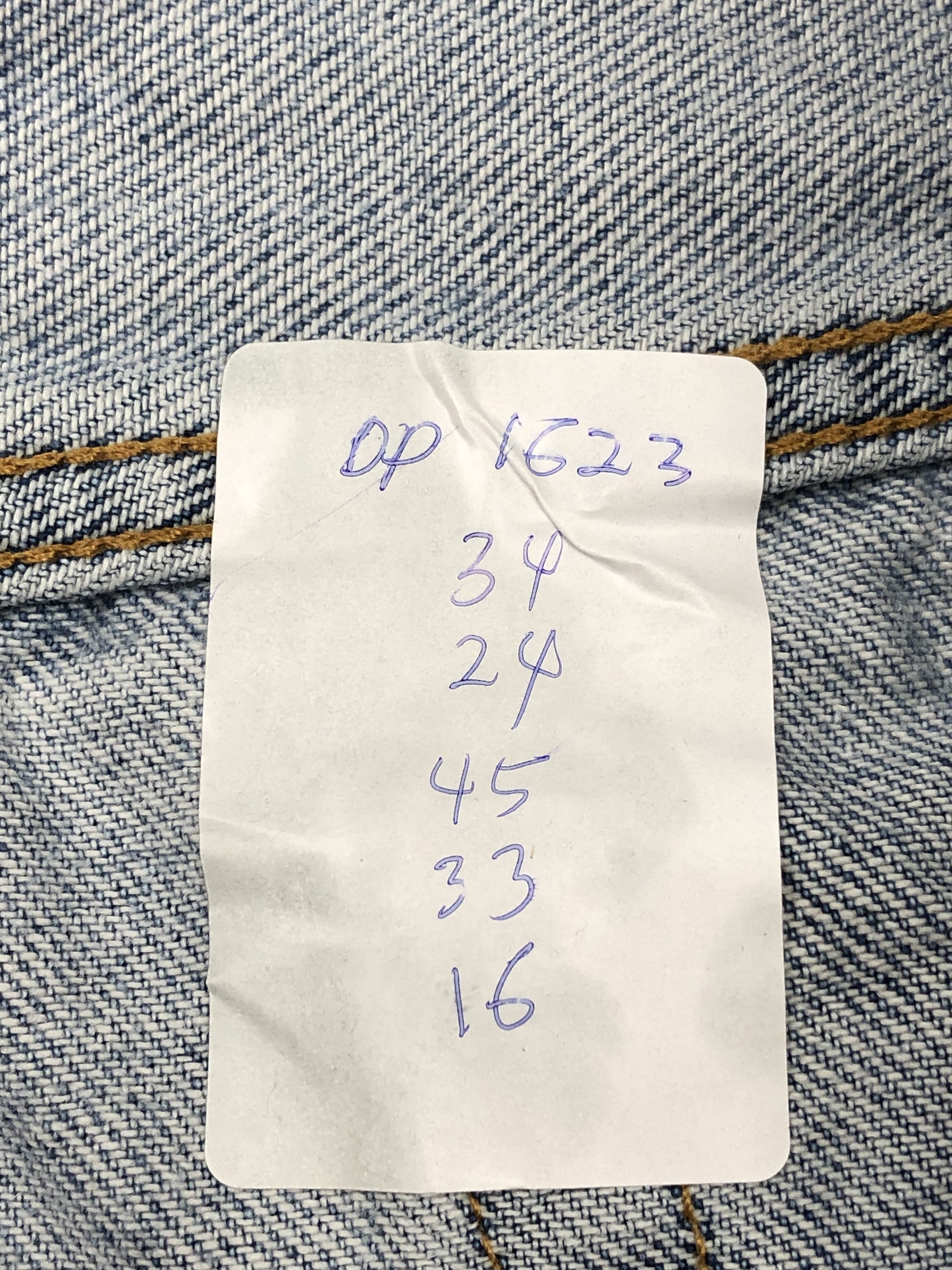 Levi's Vintage Levis 560 Denim DP1623 Size US 34 / EU 50 - 14 Thumbnail